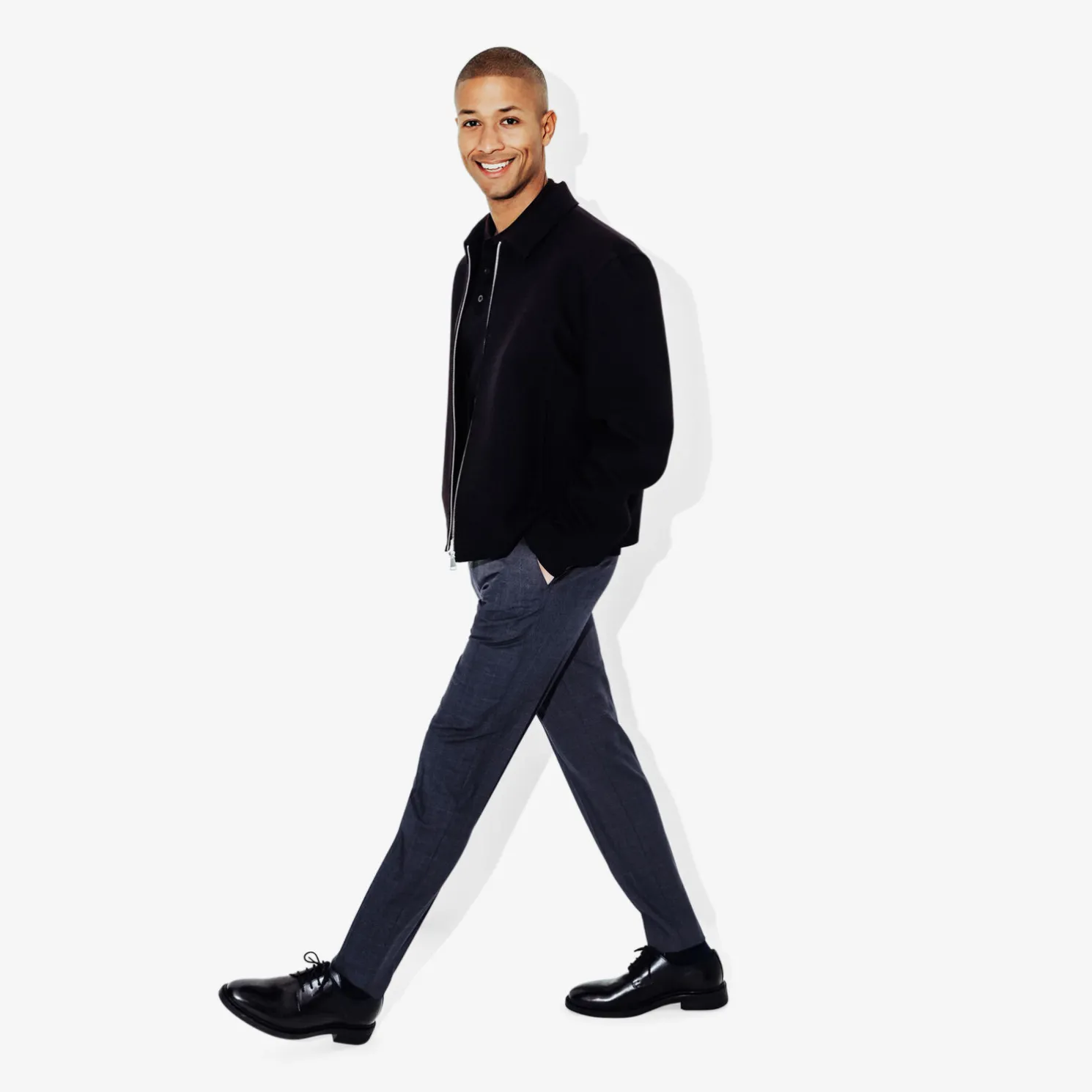 Pantalon Costume Bleu foncé