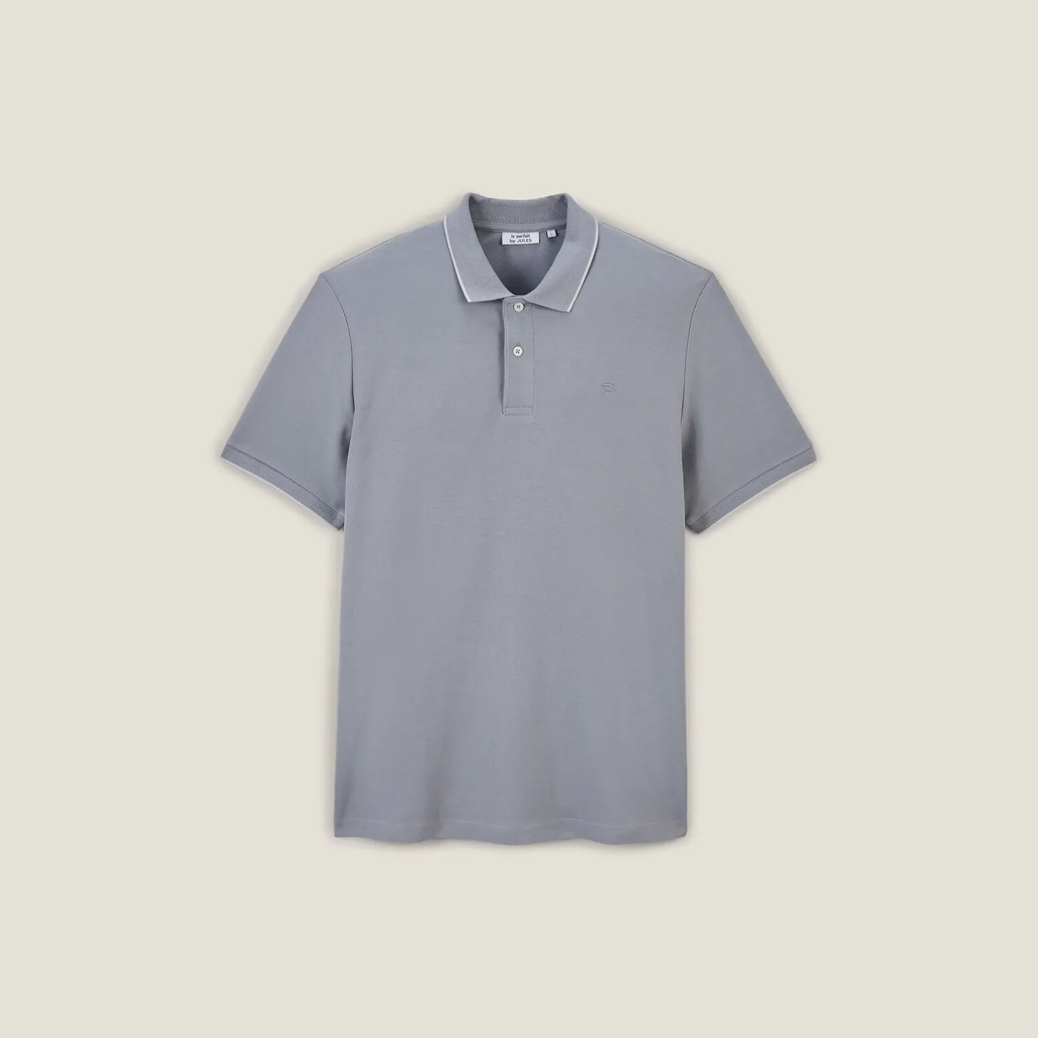 Polo in piquékatoen met korte mouwen