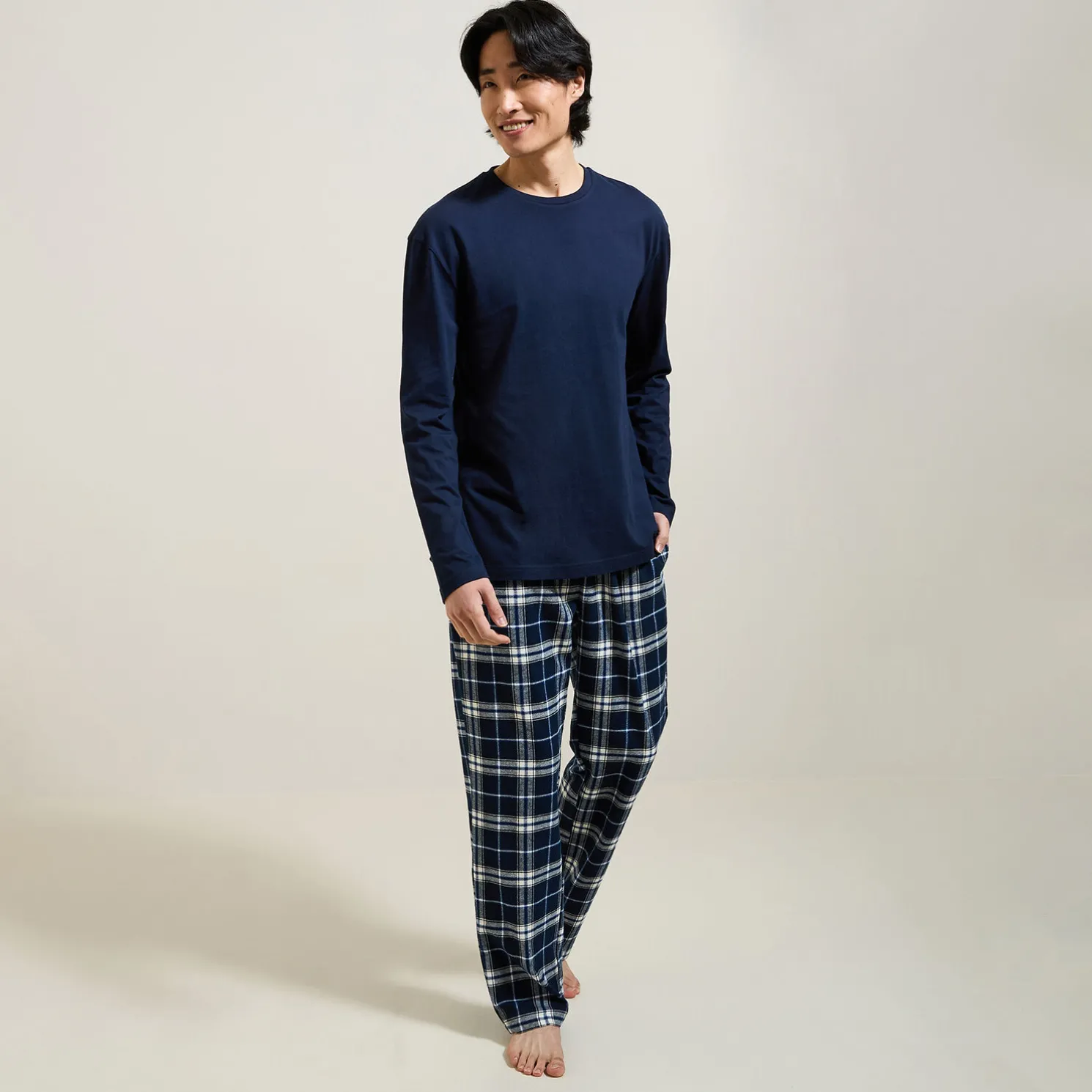 Pyjamaset in flanel