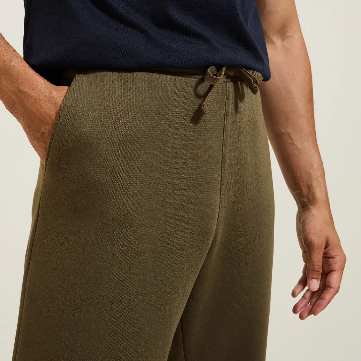 Rechte jogging in fleece