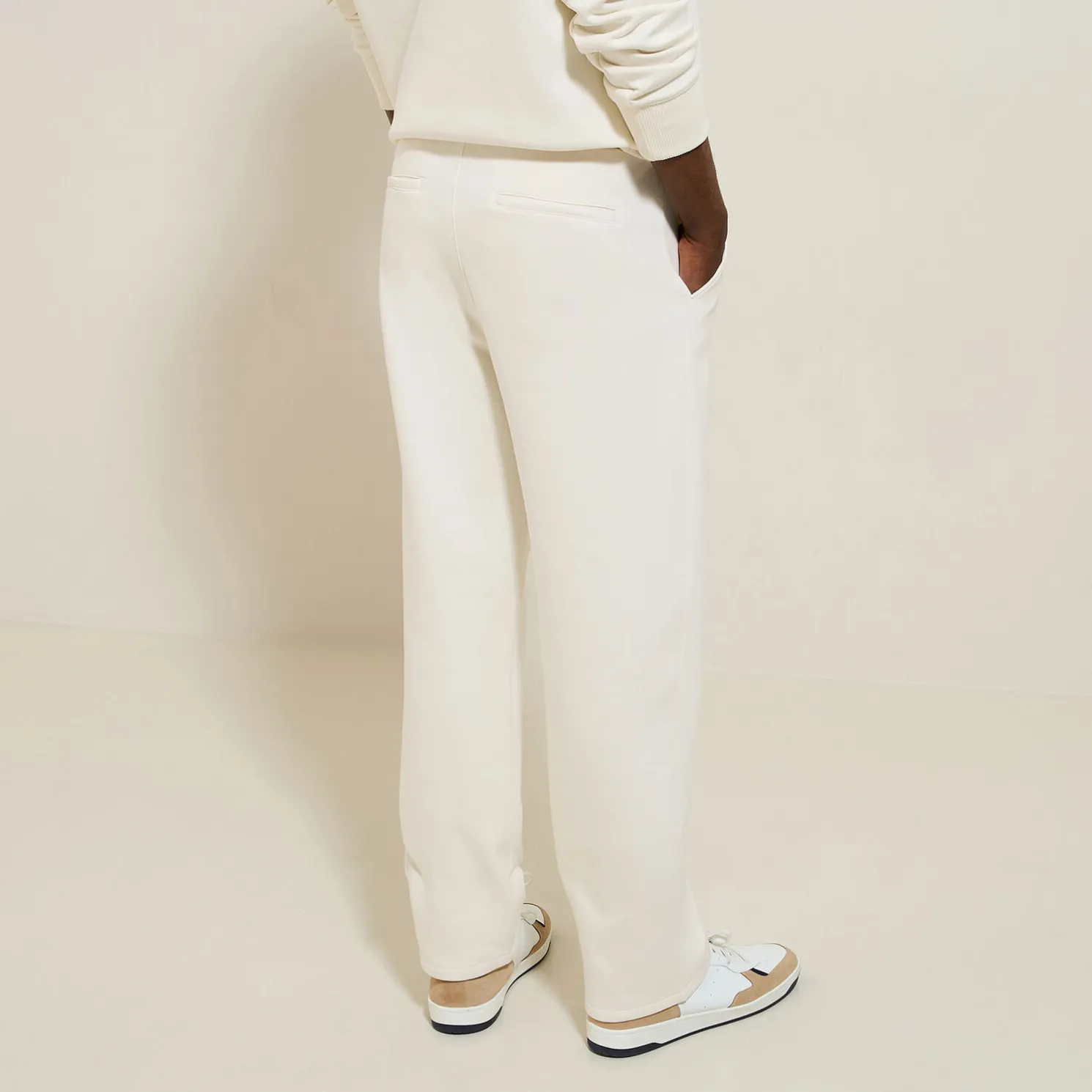 Rechte jogging in fleece