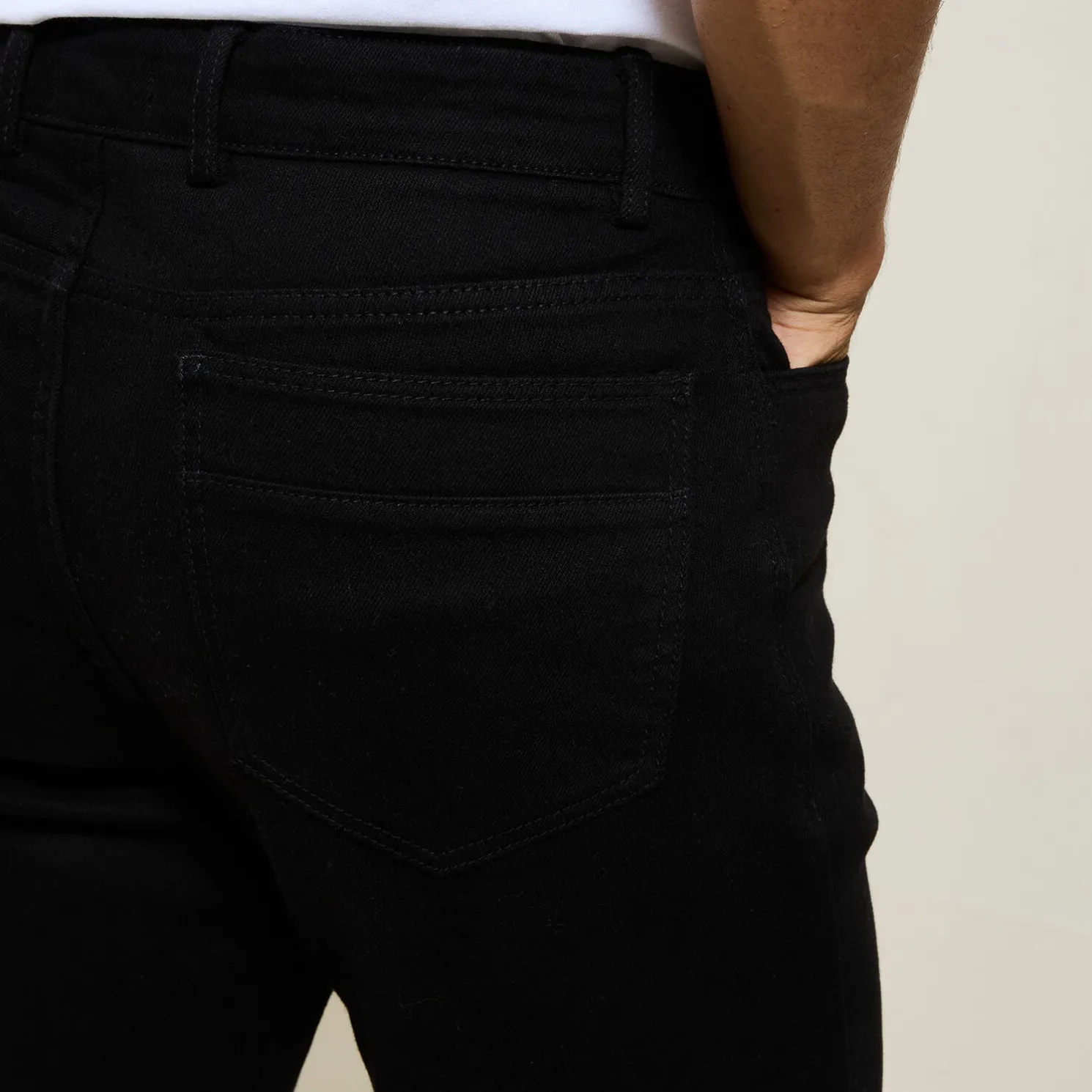 Regular broek met vijf zakken