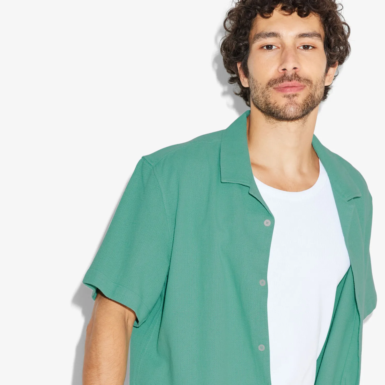 Regular effen hemdje in katoentricot