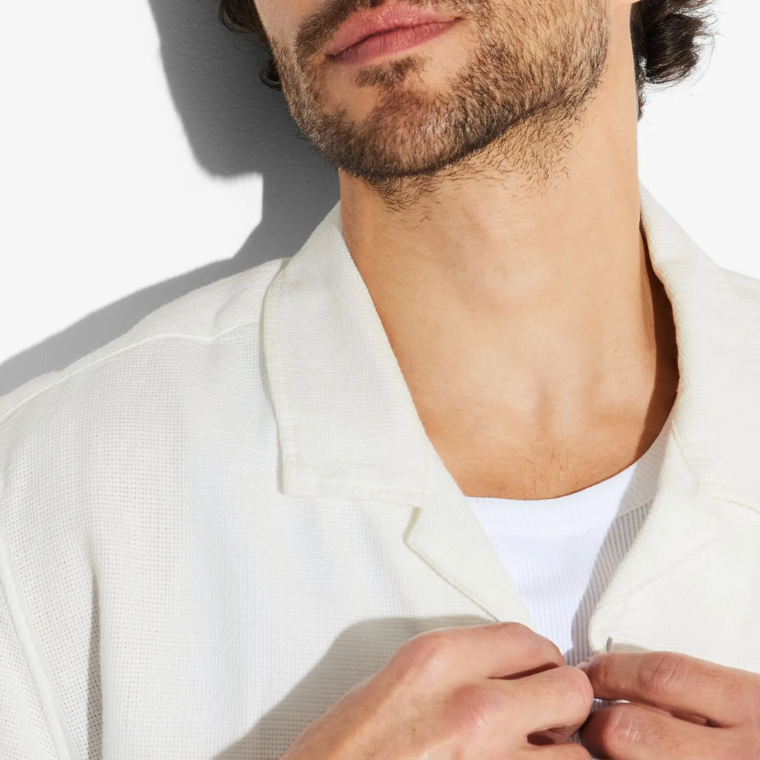 Regular effen hemdje in katoentricot