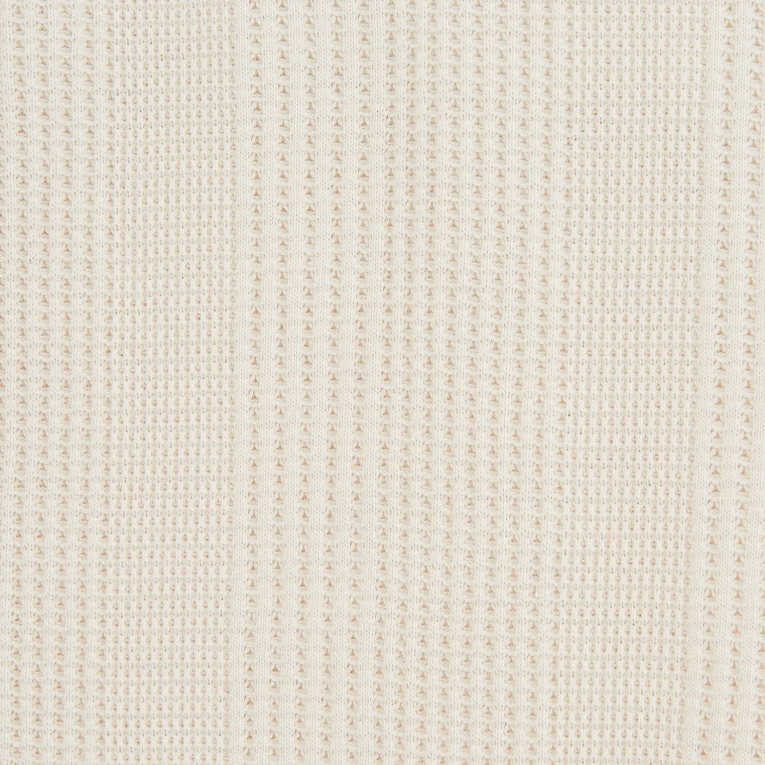 Regular effen katoenen hemdje met wafeleffect