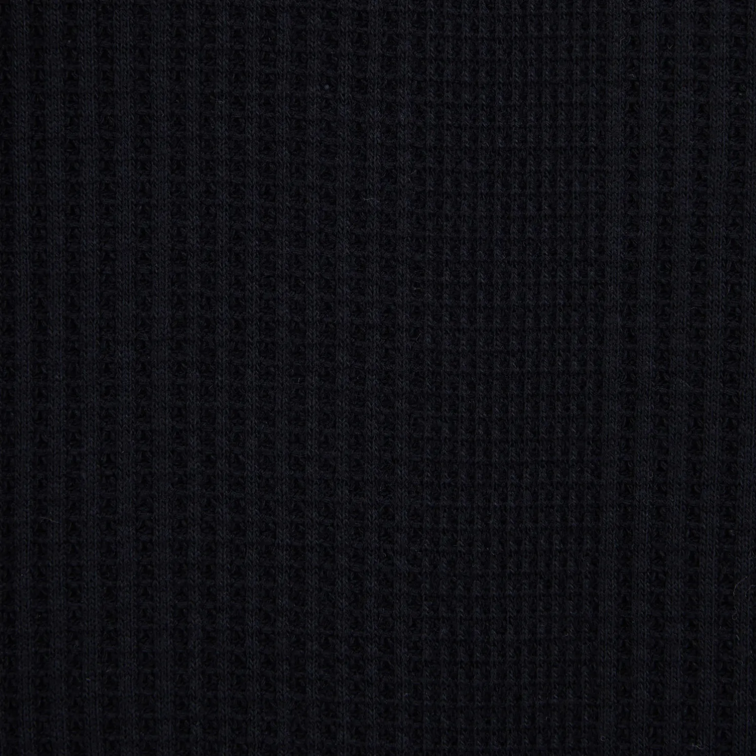 Regular effen katoenen hemdje met wafeleffect