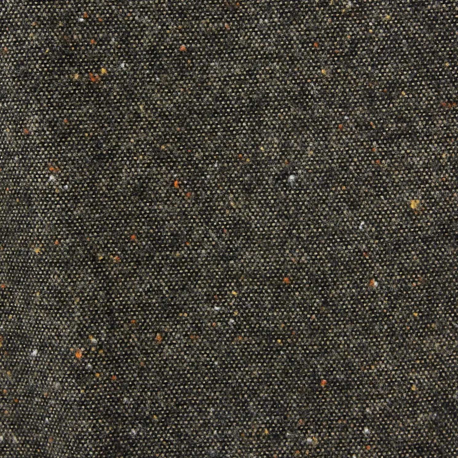 Regular, flanellen chinobroek met plooien