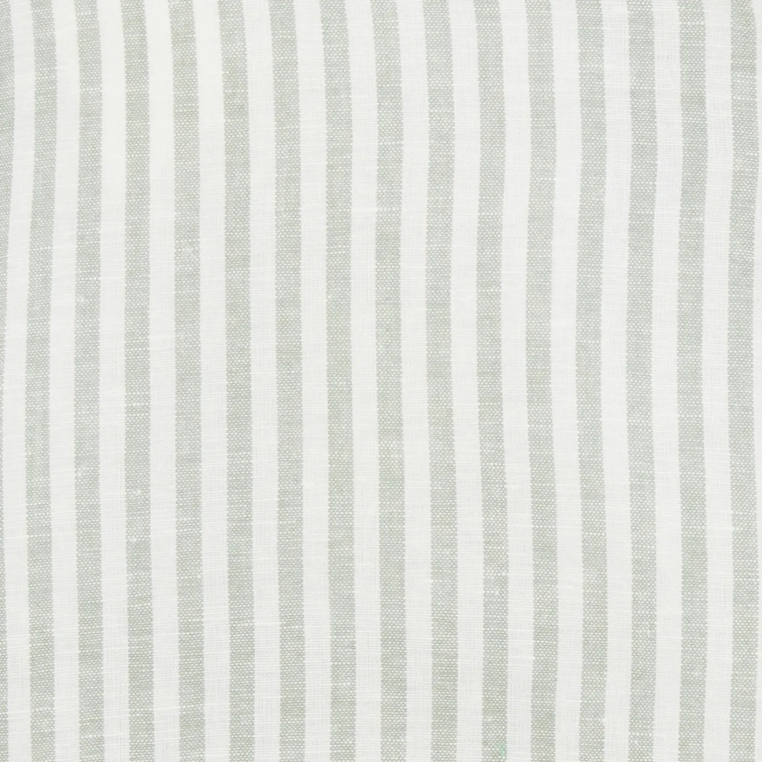 Regular gestreept hemd in katoen en linnen