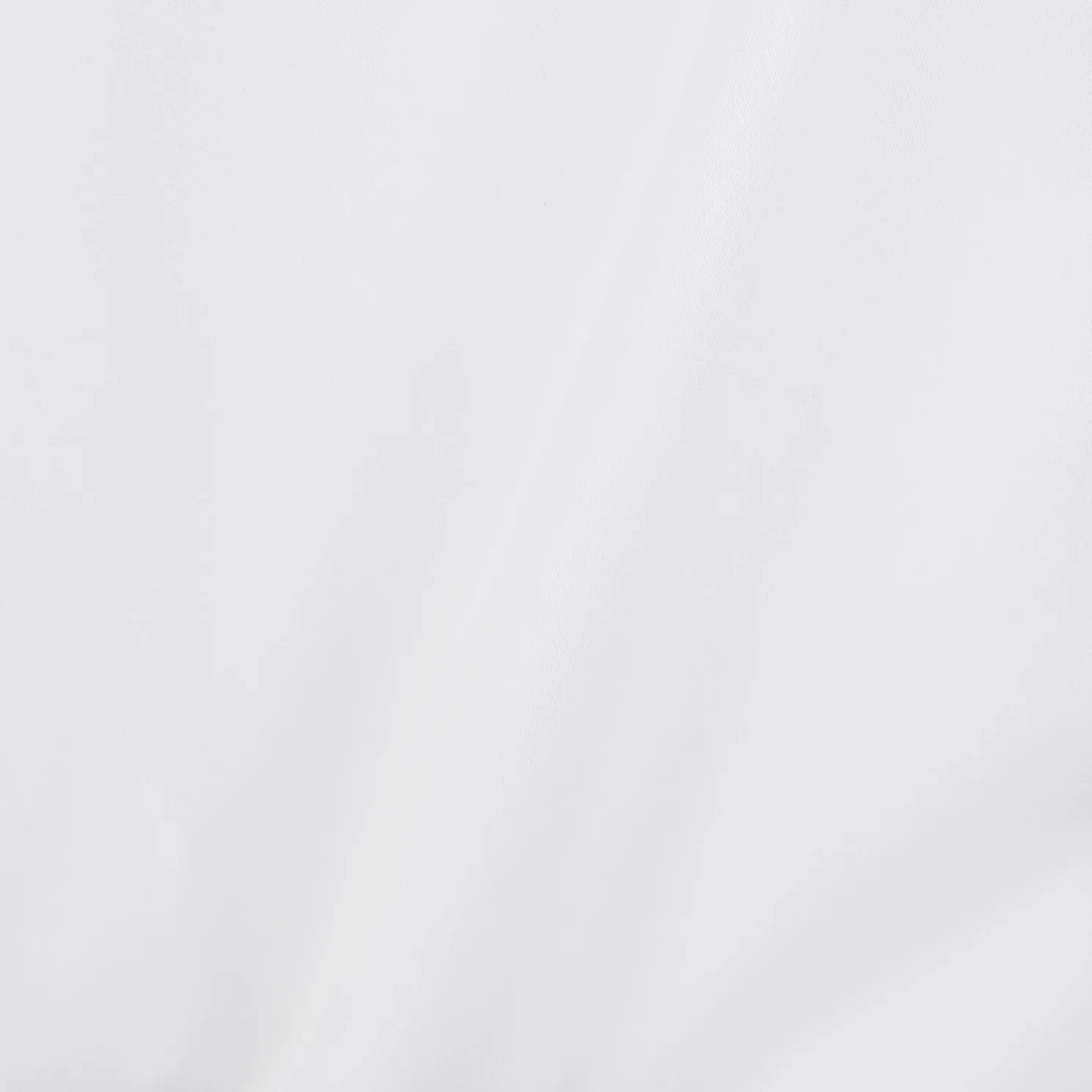 Slim effen hemd in satijnkatoen