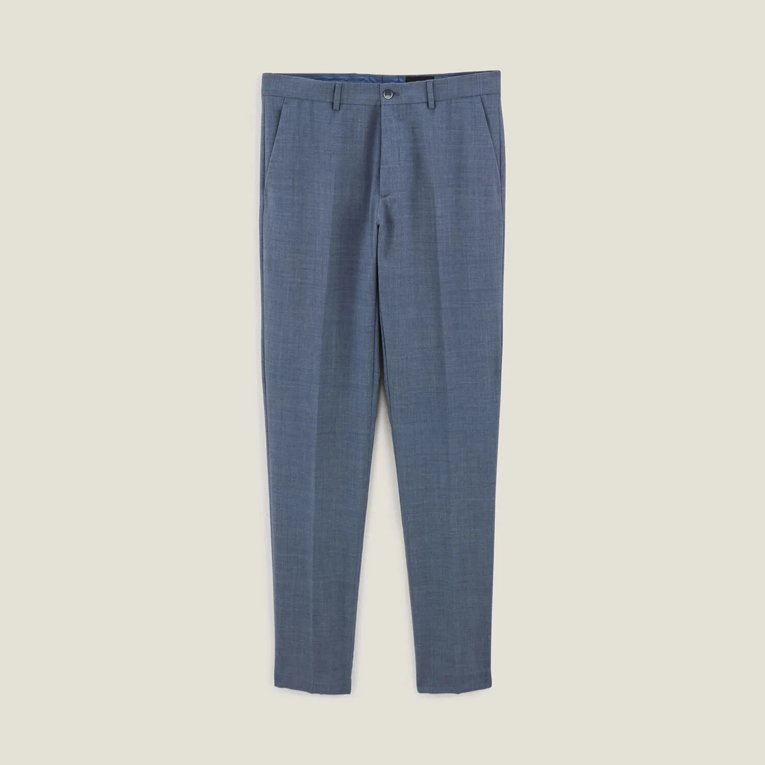 Slim fit kostuumbroek