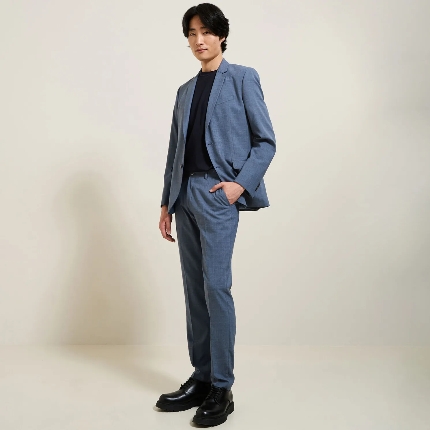 Slim fit kostuumvest