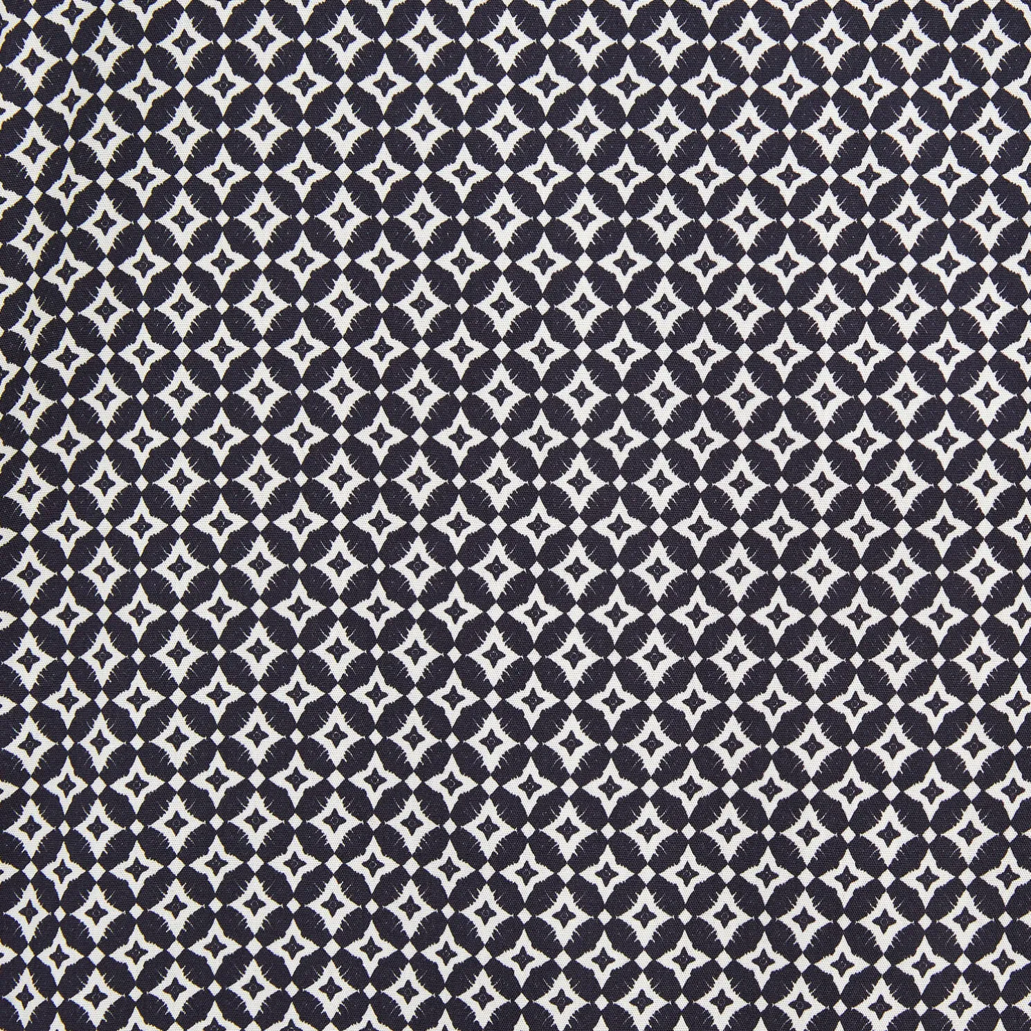 Slim hemd met geometrische print in biokatoen