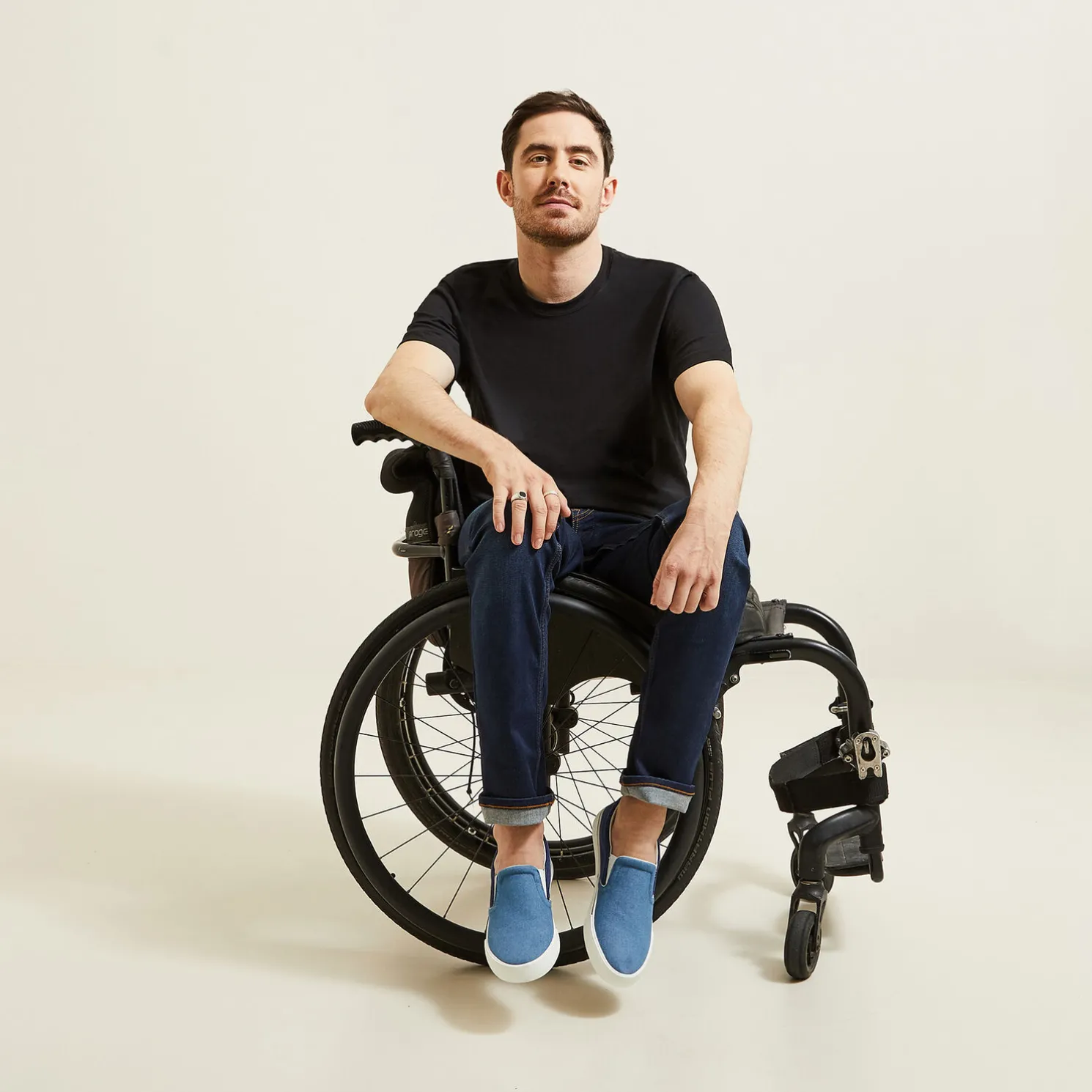 Slim jeans voor personen met beperkte mobiliteit