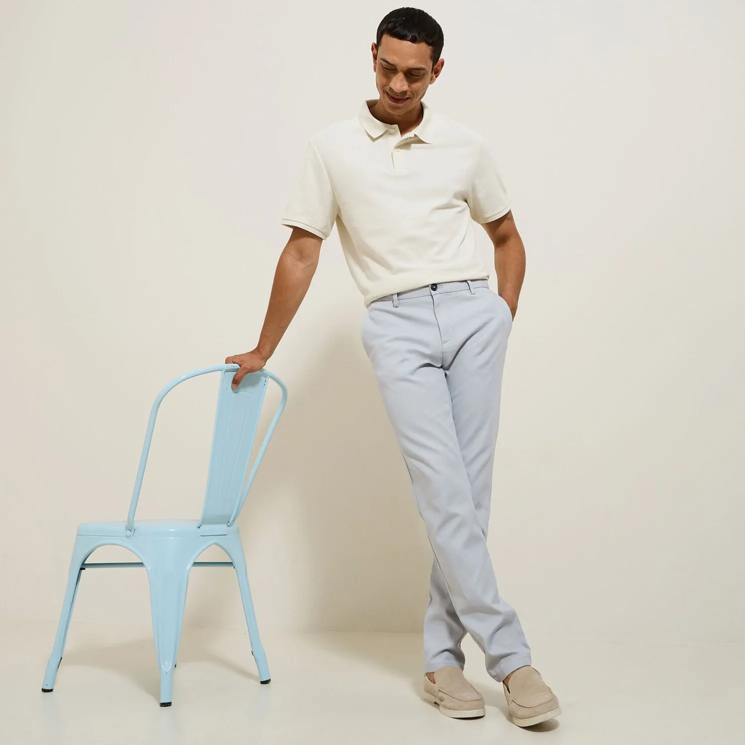 Slim urban chinobroek