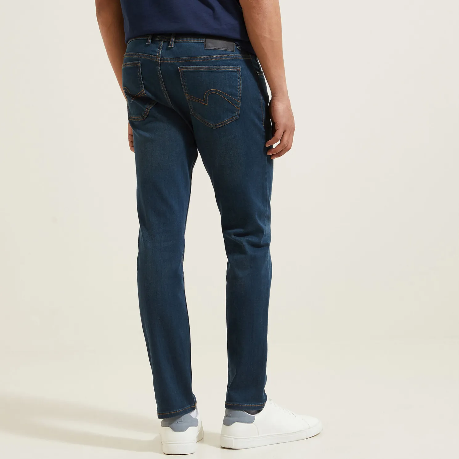 Slim urbanflex jeans met regeneratief katoen