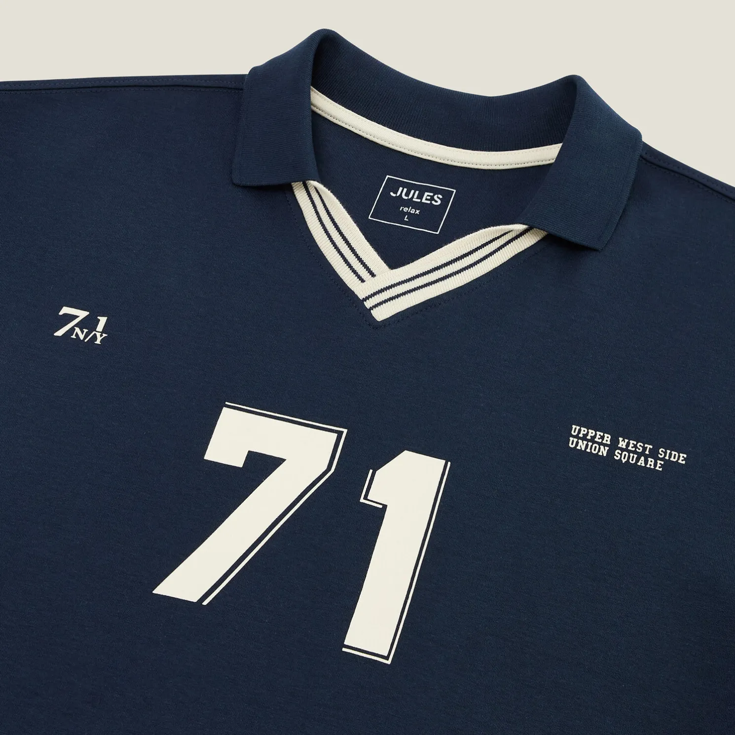 Sportief T-shirt met polokraag