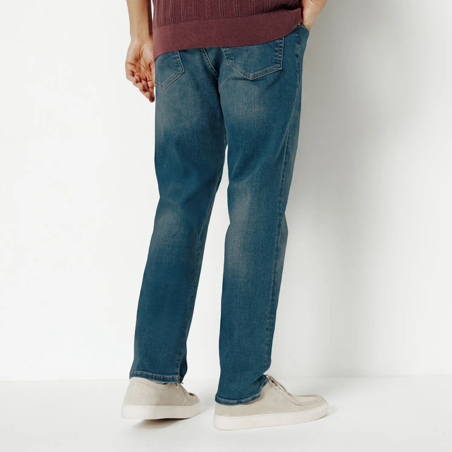 Straight fit jeans, 3 lengtes