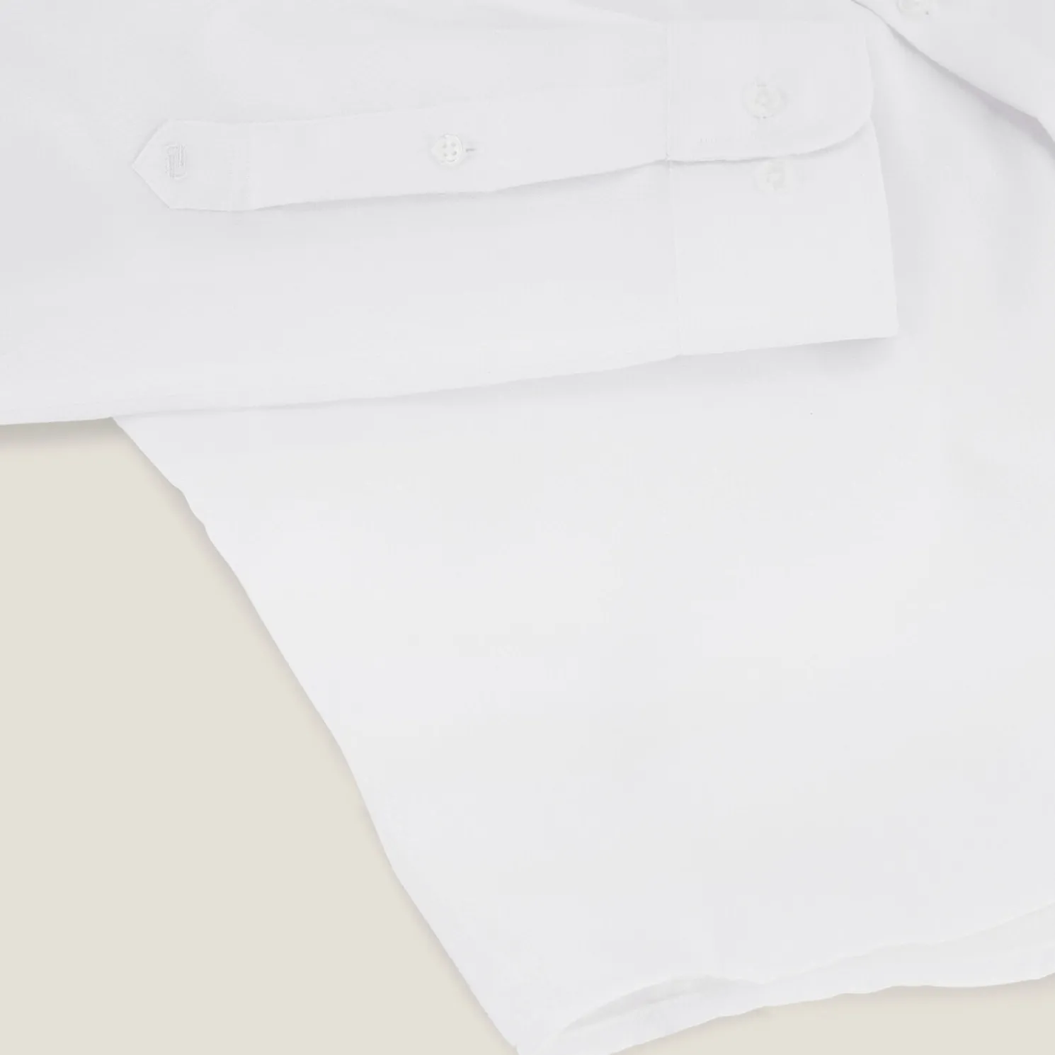 Strijkvrij regular hemd in jacquardkatoen