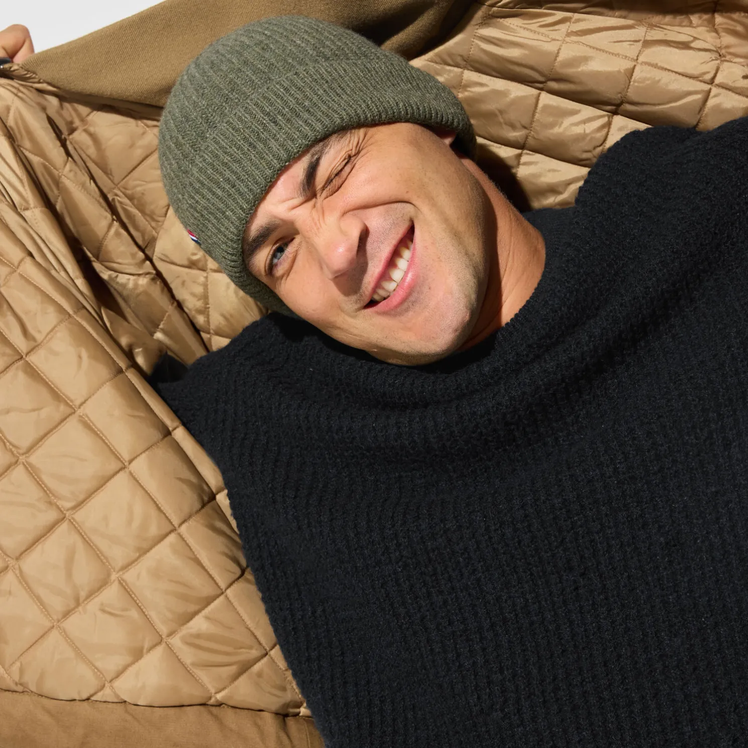 Trui met ronde hals en fantasiestekenpatroon