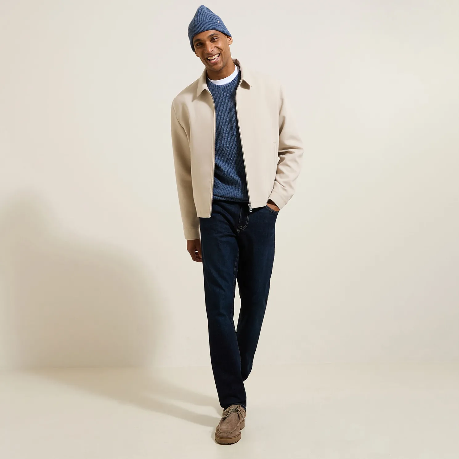 Trui met ronde hals made in France