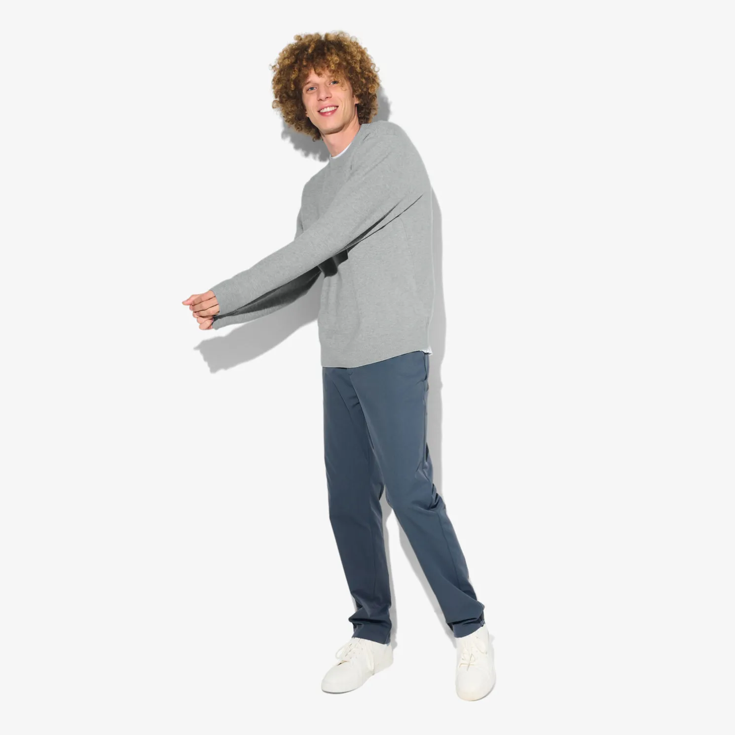 Trui met ronde hals assortiment performance