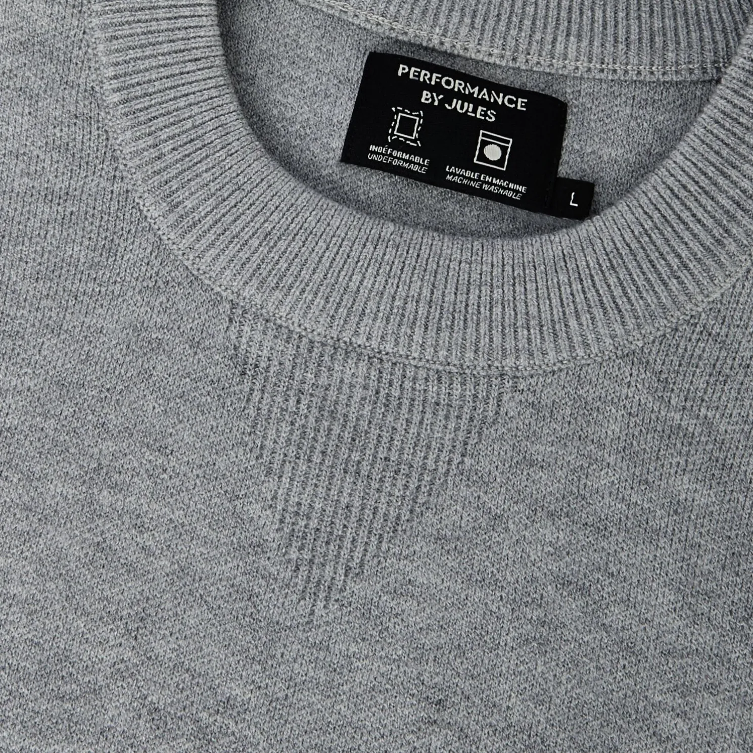 Trui met ronde hals assortiment performance