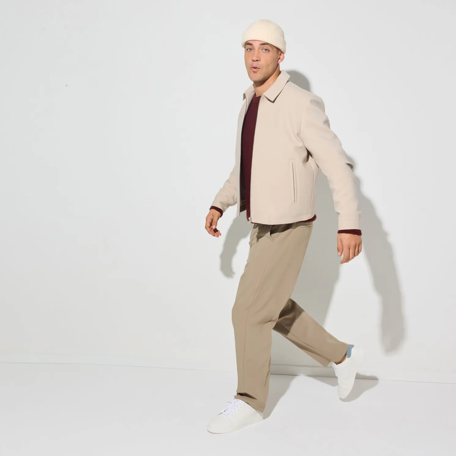 Trui met ronde hals en fantasiestekenpatroon