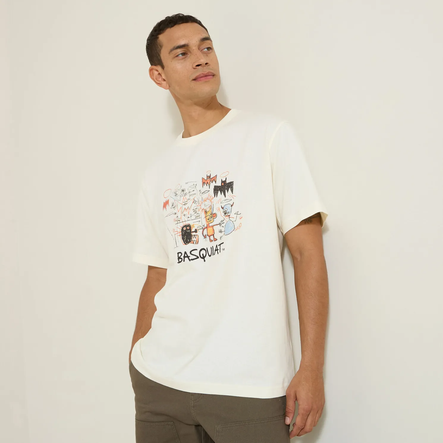 T-shirt, Basquiat-licentie