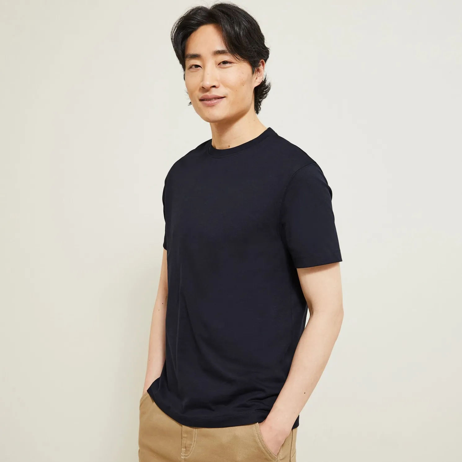 T-shirt 'Le Parfait by JULES' in biologisch katoen