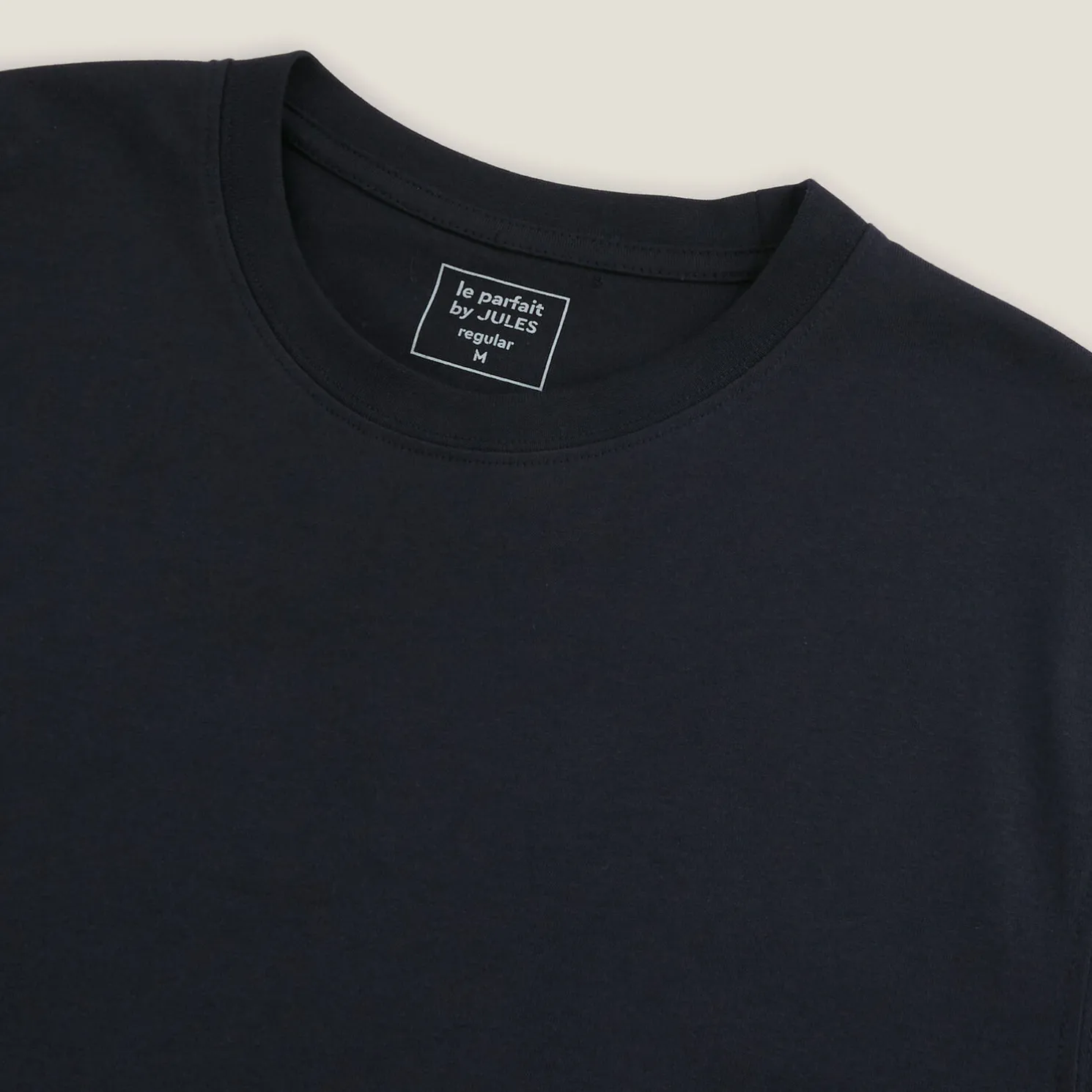 T-shirt 'Le Parfait by JULES' in biologisch katoen