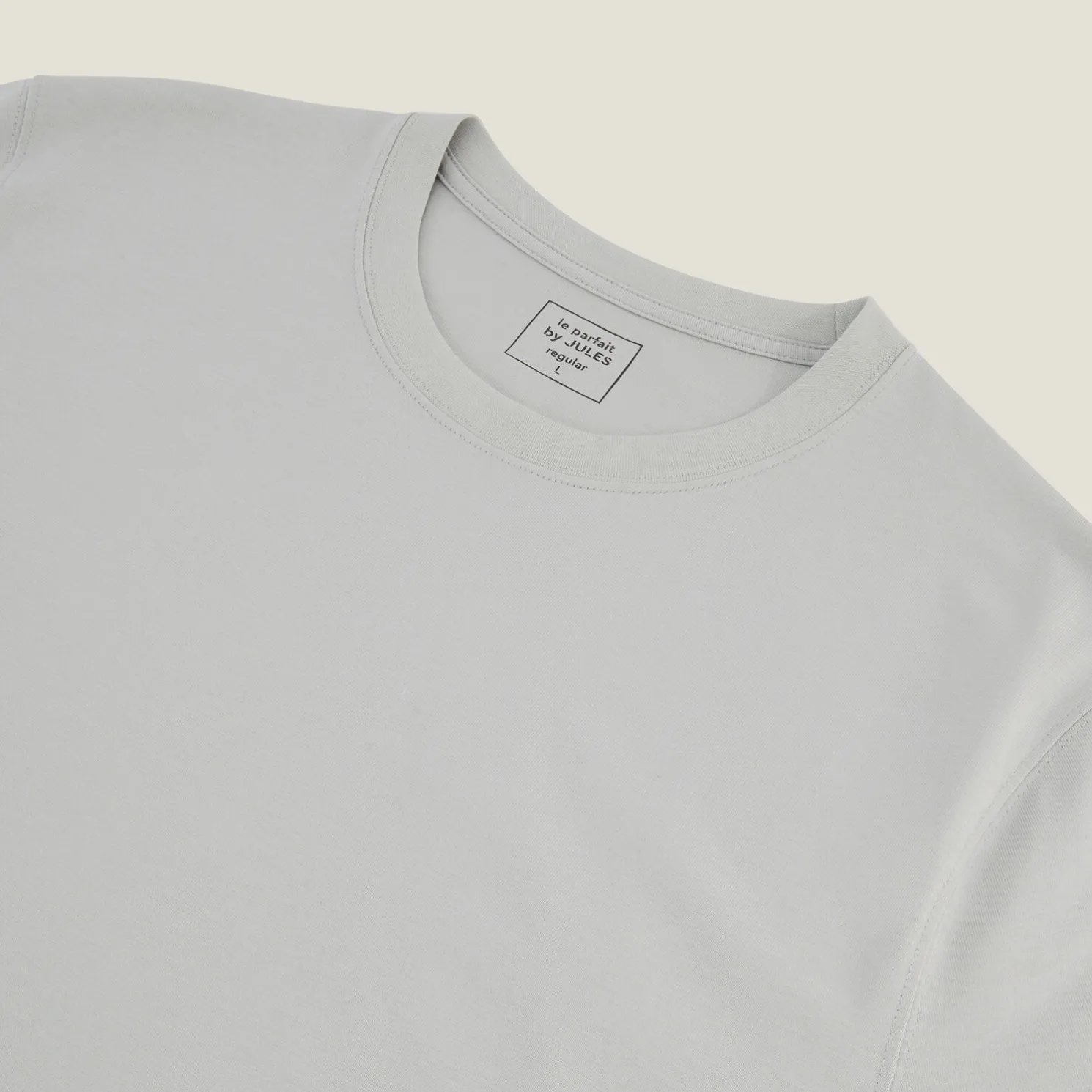 T-shirt 'Le Parfait by JULES' in biologisch katoen