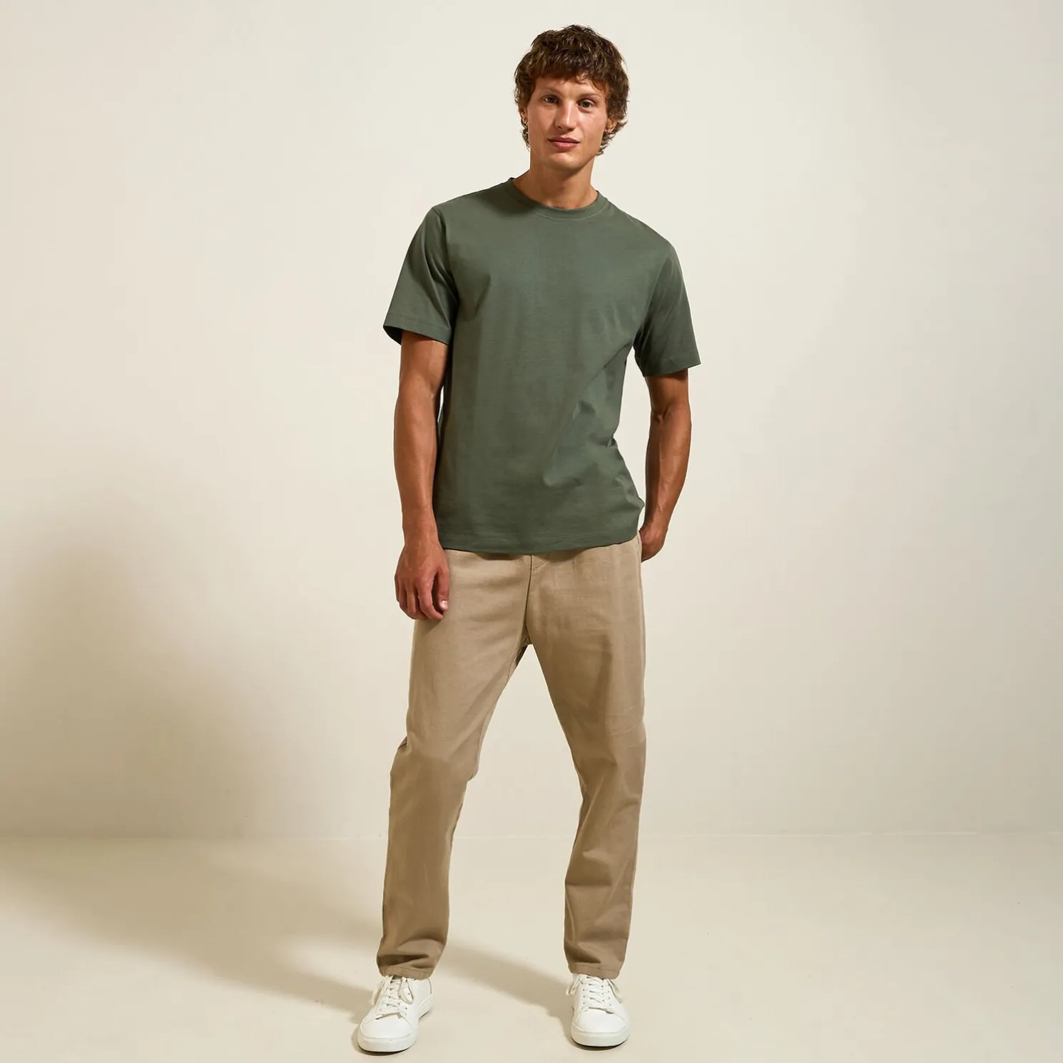 T-shirt 'Le Parfait by JULES' in biologisch katoen