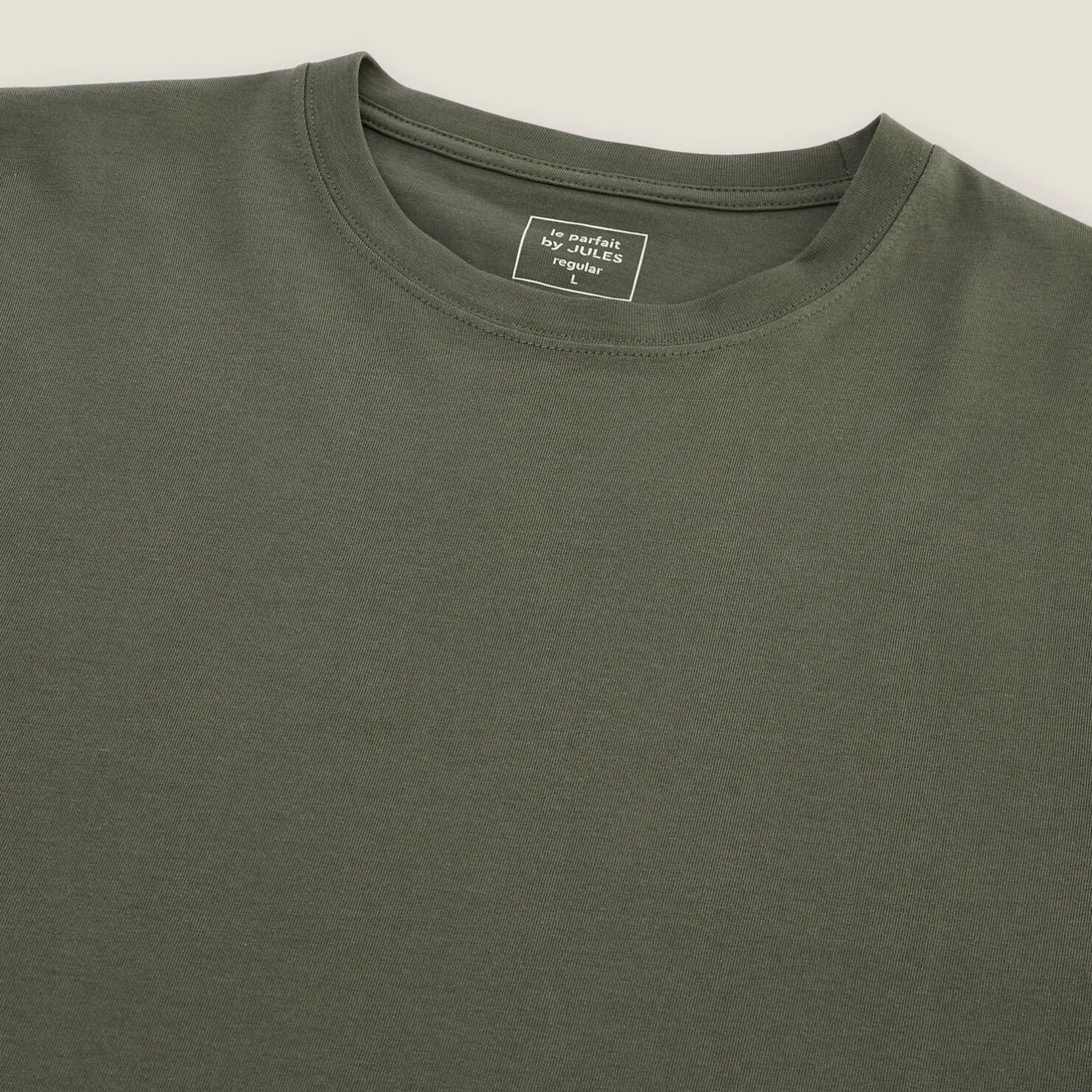 T-shirt 'Le Parfait by JULES' in biologisch katoen