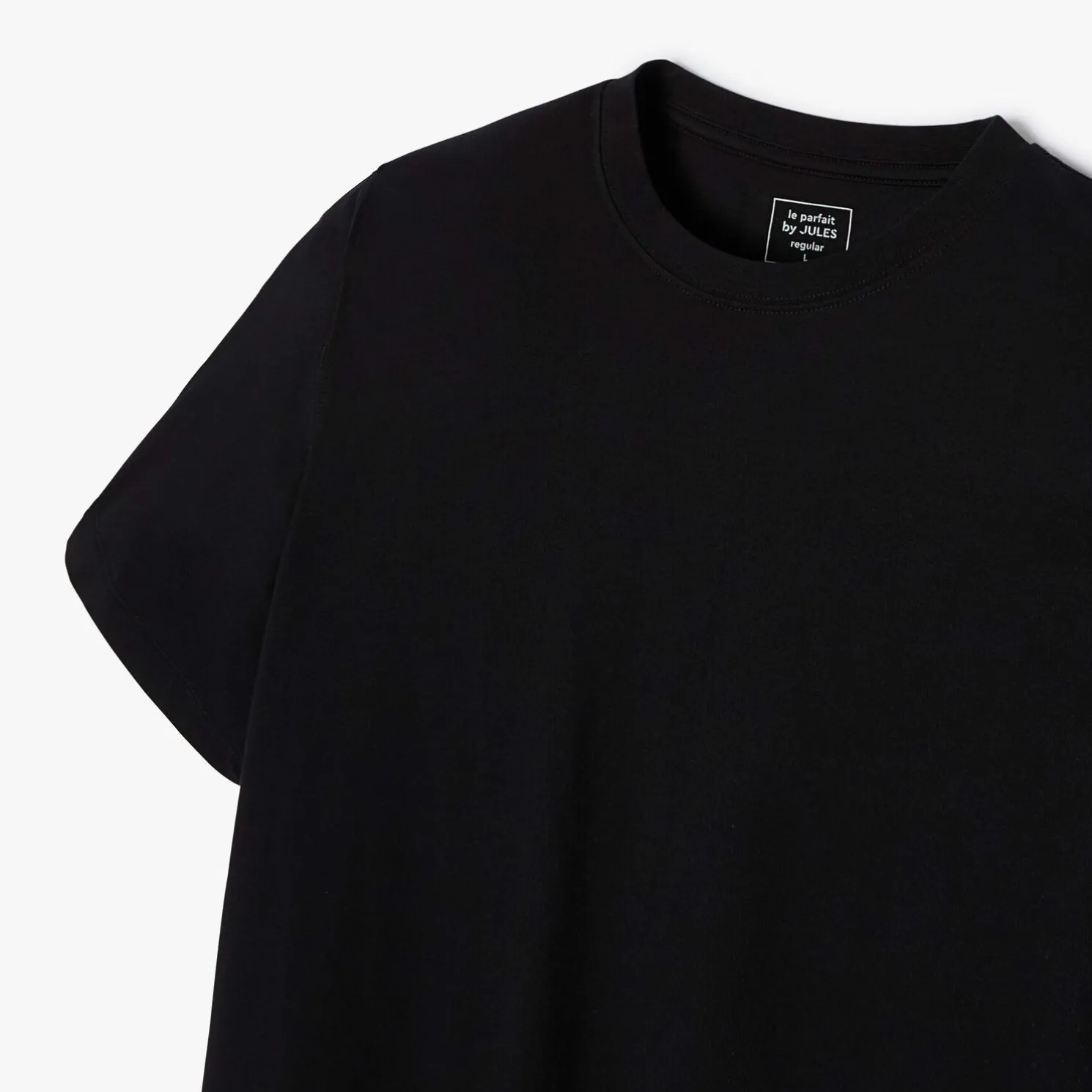 T-shirt 'Le Parfait by JULES' in biologisch katoen