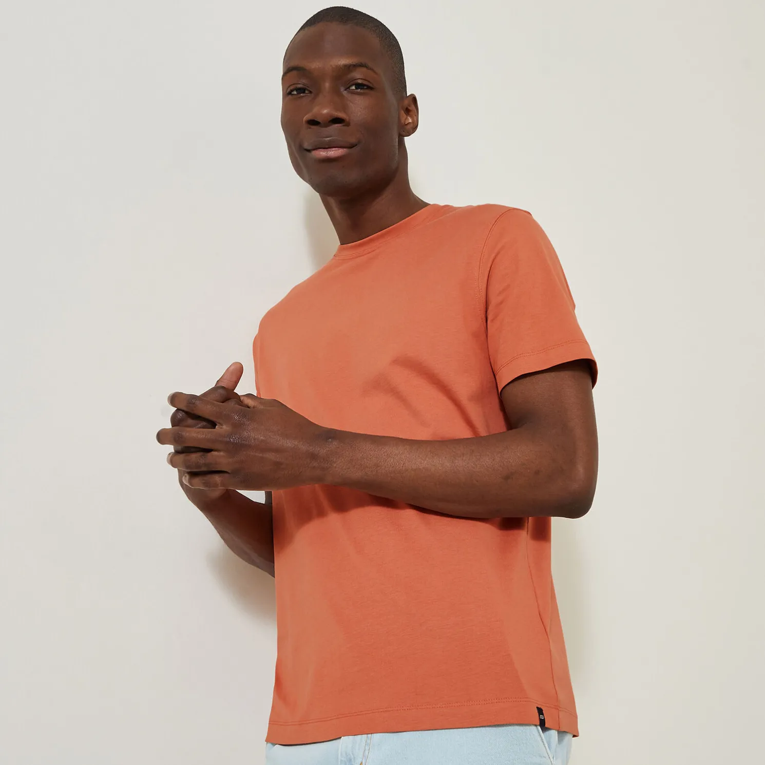 T-shirt 'Le Parfait by JULES' in biologisch katoen