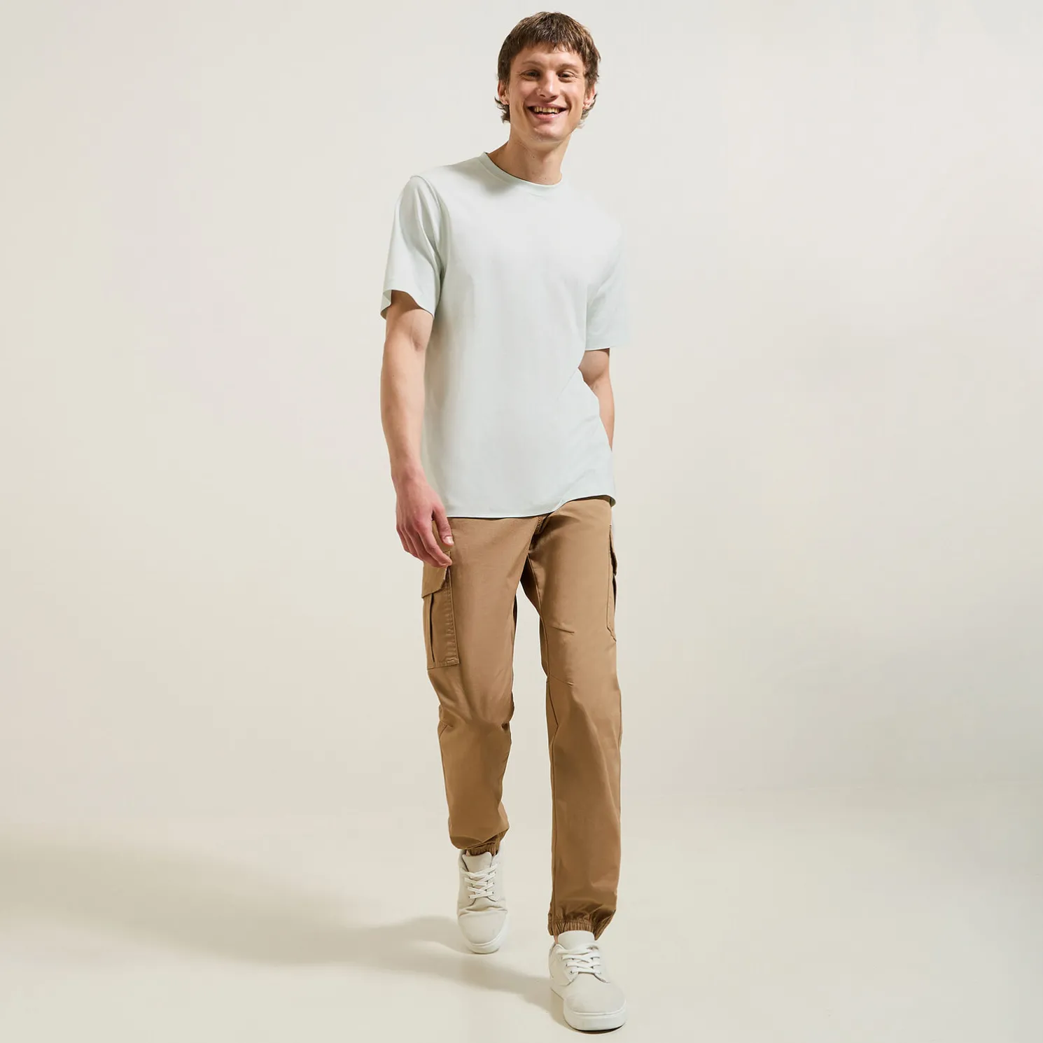 T-shirt 'Le Parfait by JULES' in biologisch katoen