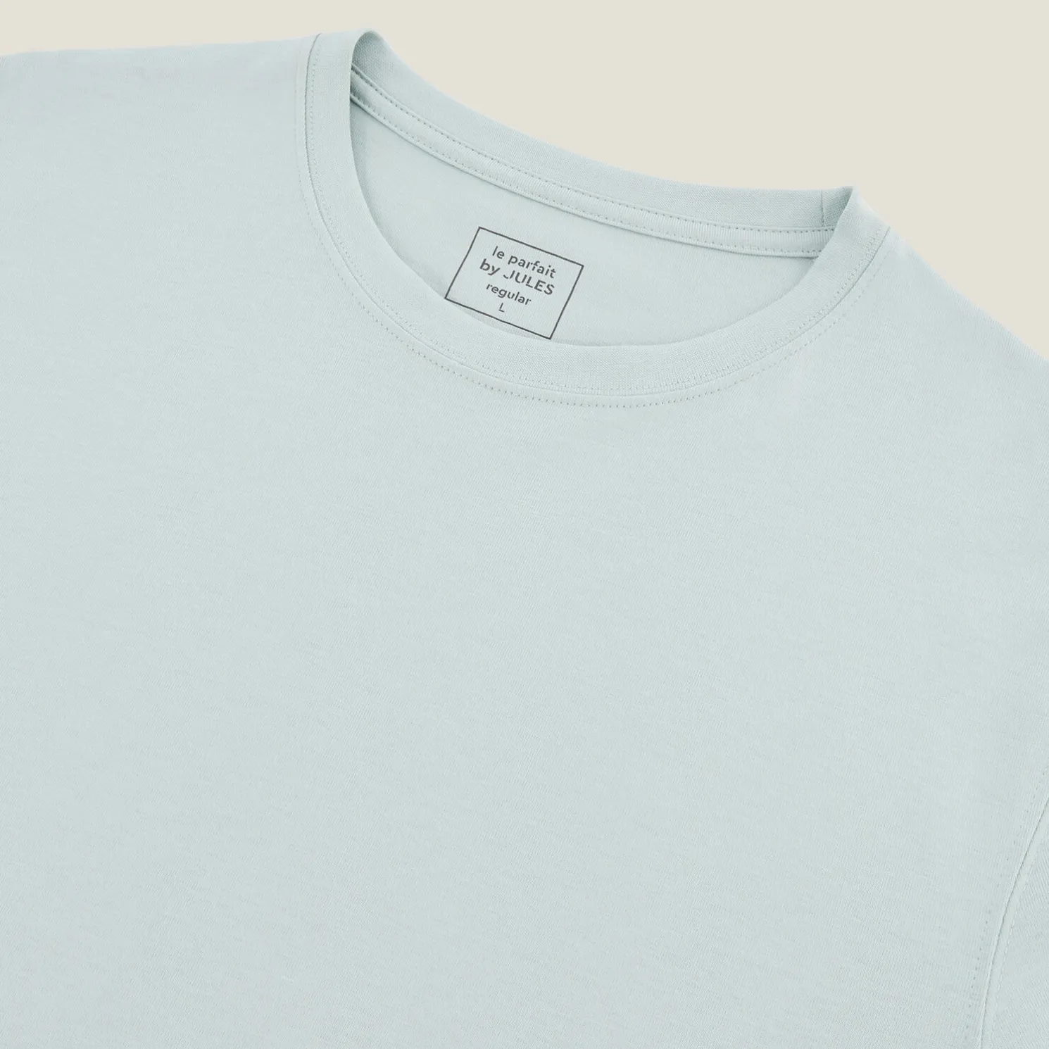 T-shirt 'Le Parfait by JULES' in biologisch katoen