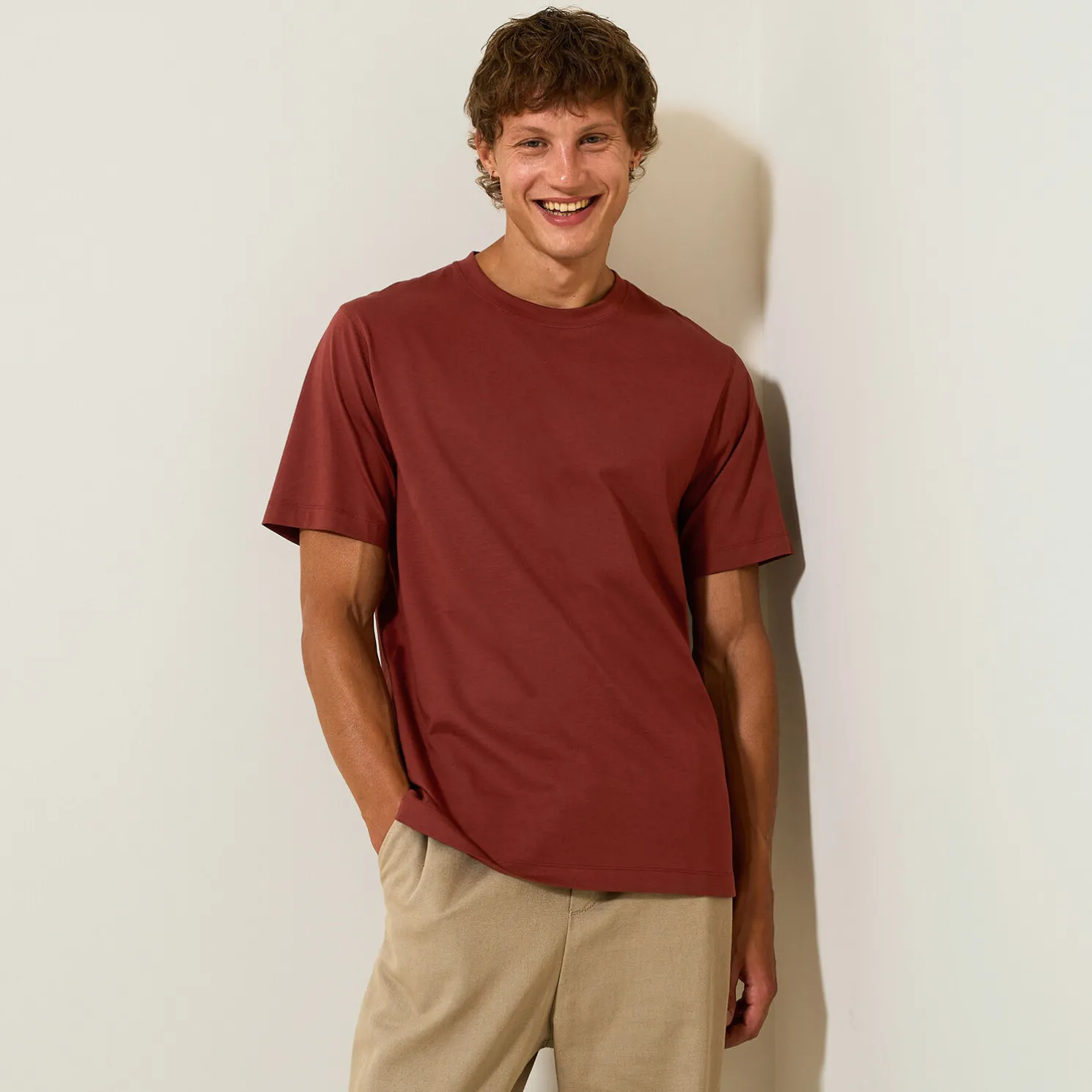 T-shirt 'Le Parfait by JULES' in biologisch katoen