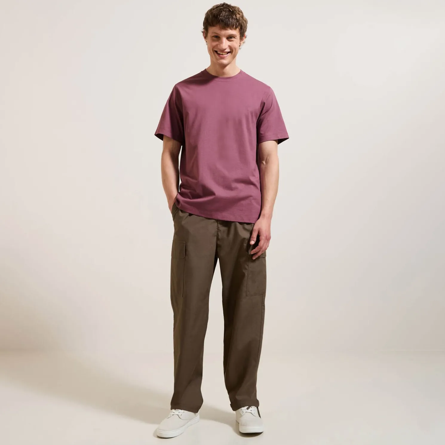 T-shirt 'Le Parfait by JULES' in biologisch katoen