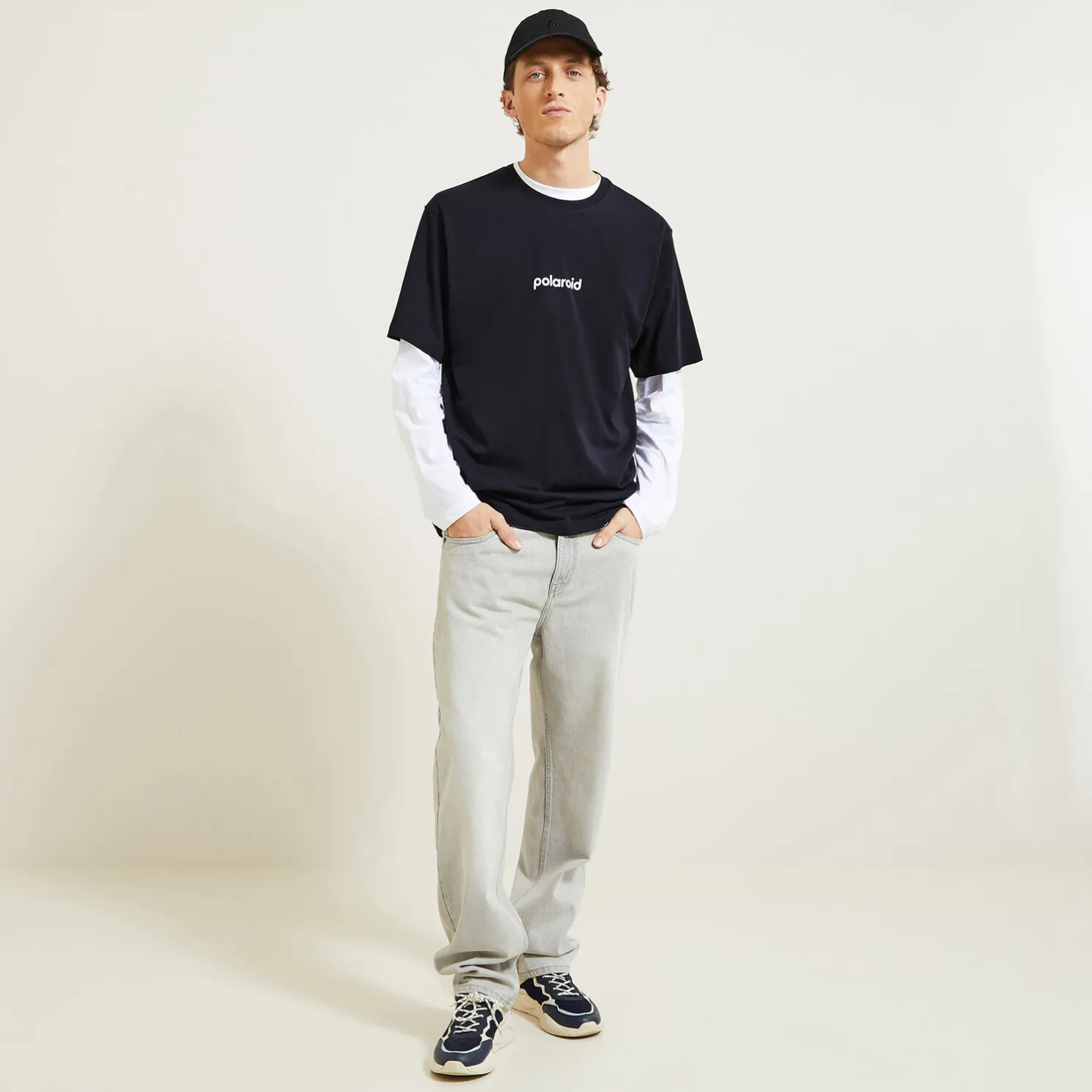 T-shirt, licentie Polaroid