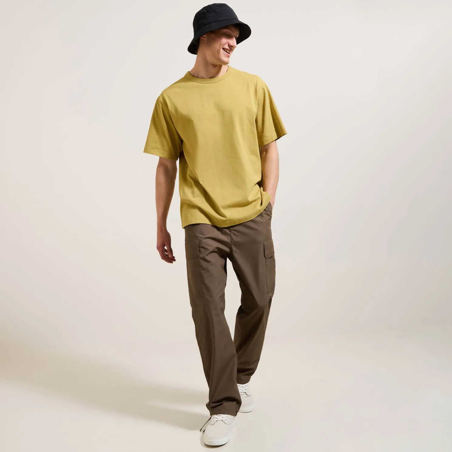 T-shirt met korte mouwen en relaxte snit