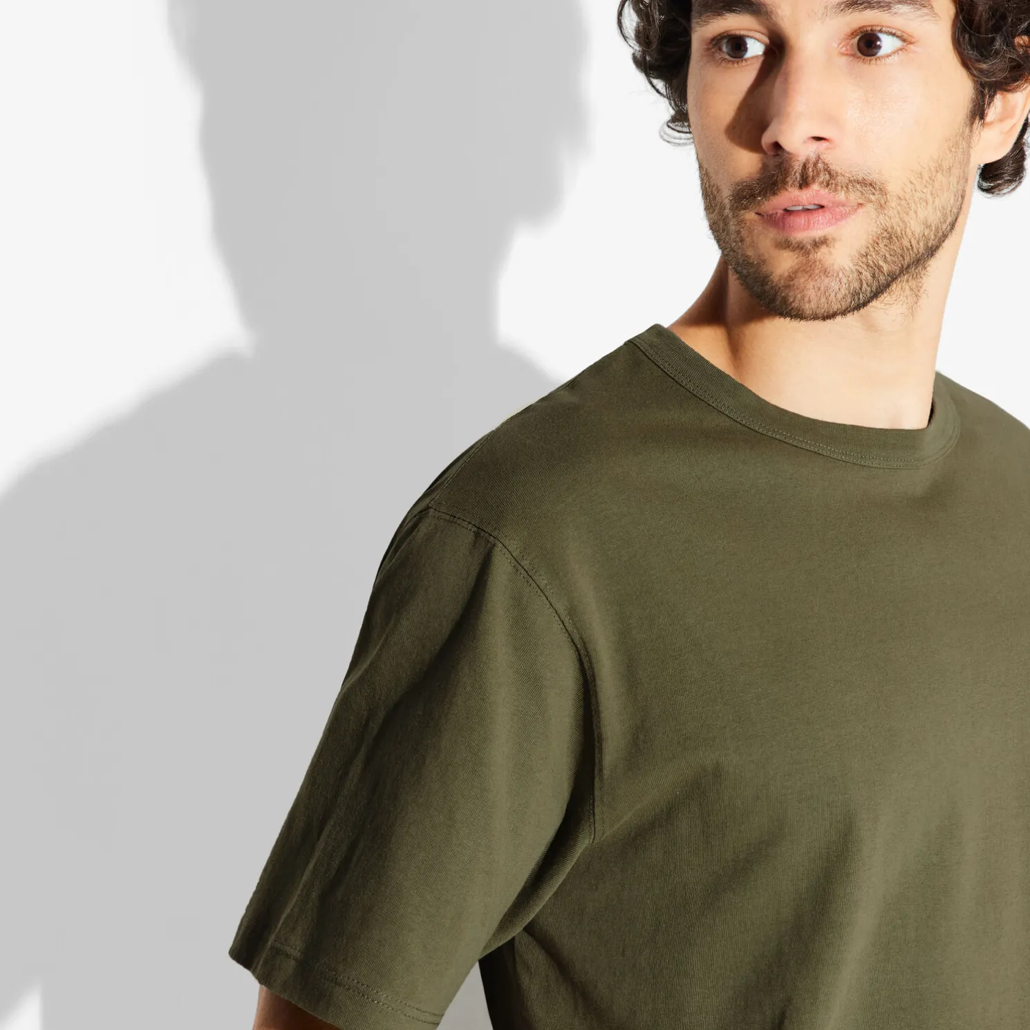 T-shirt met korte mouwen en relaxte snit