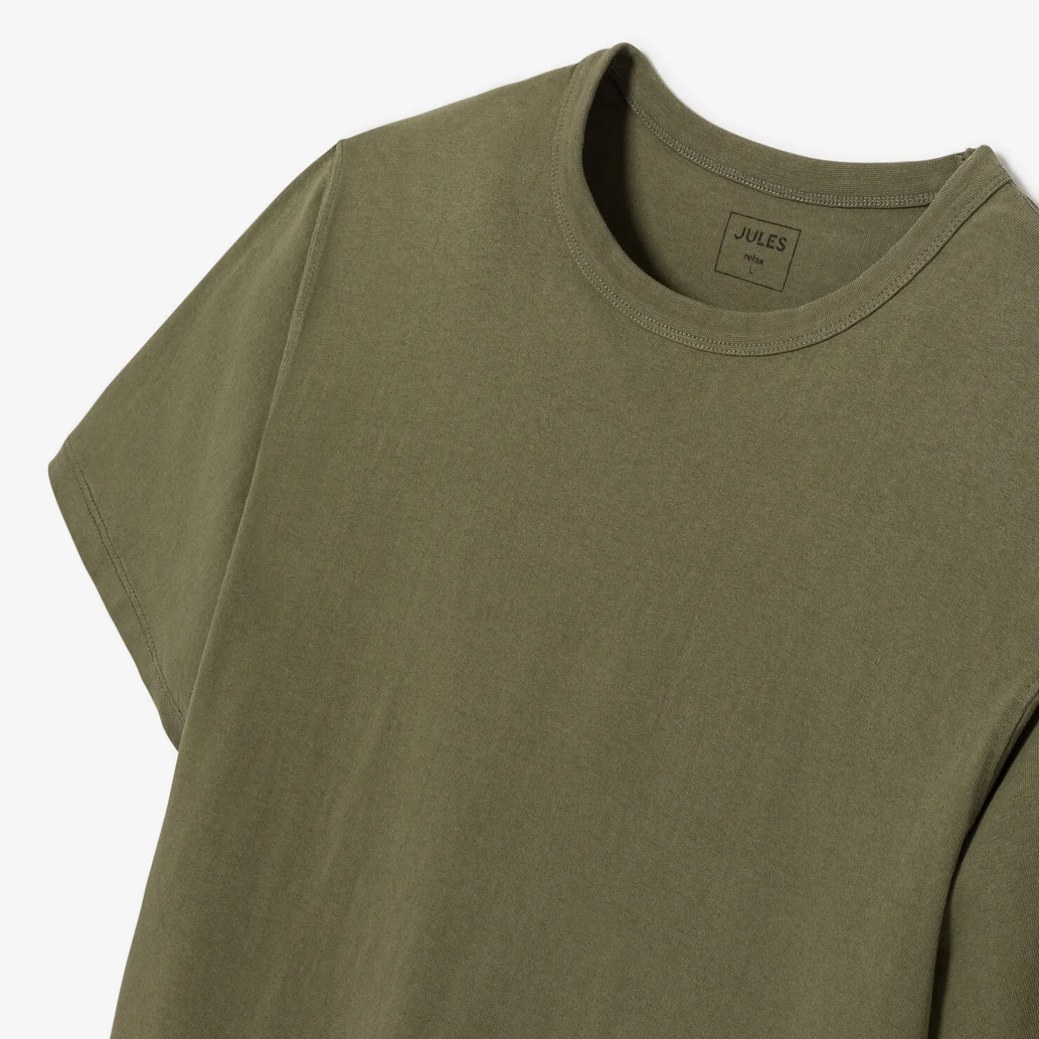 T-shirt met korte mouwen en relaxte snit