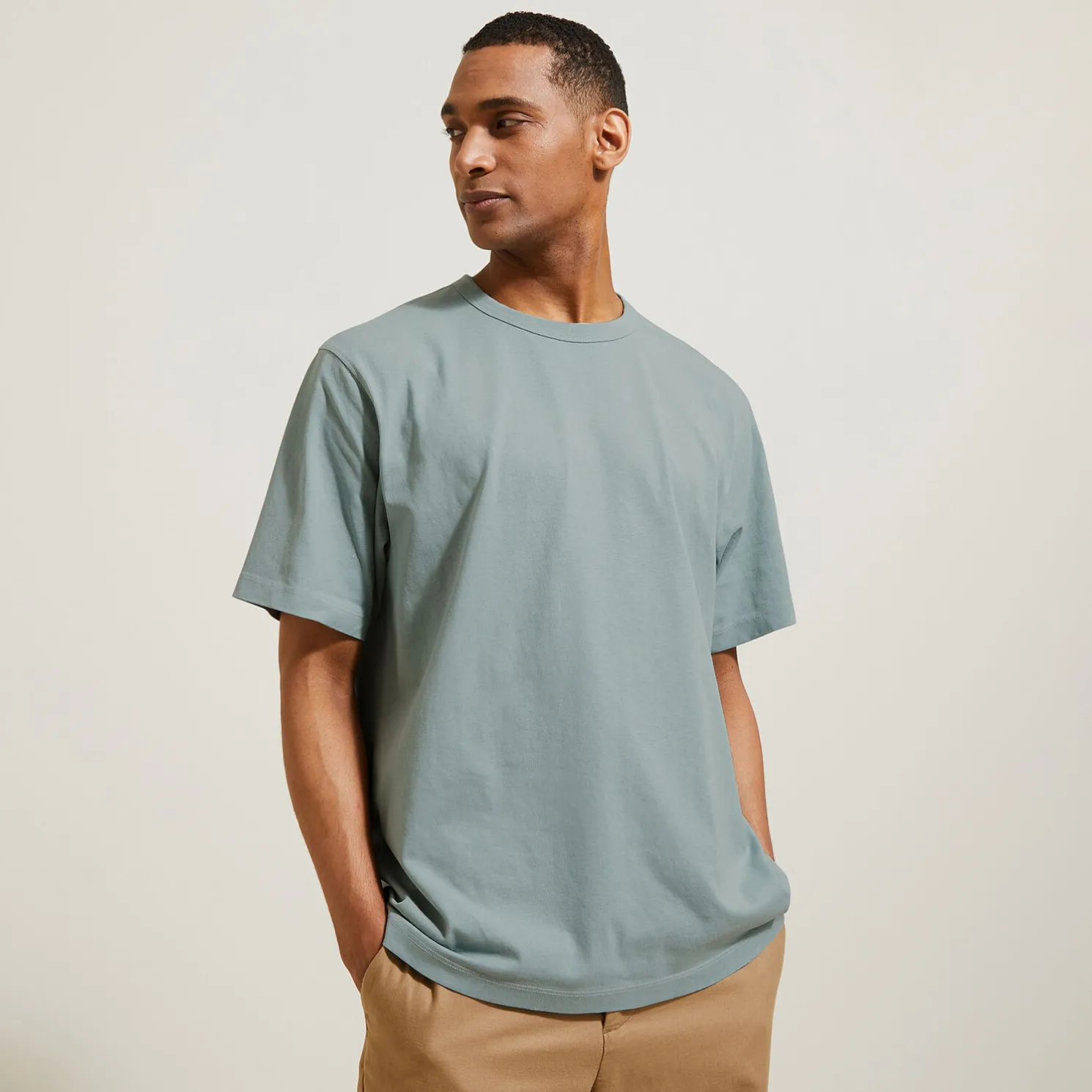 T-shirt met korte mouwen en relaxte snit