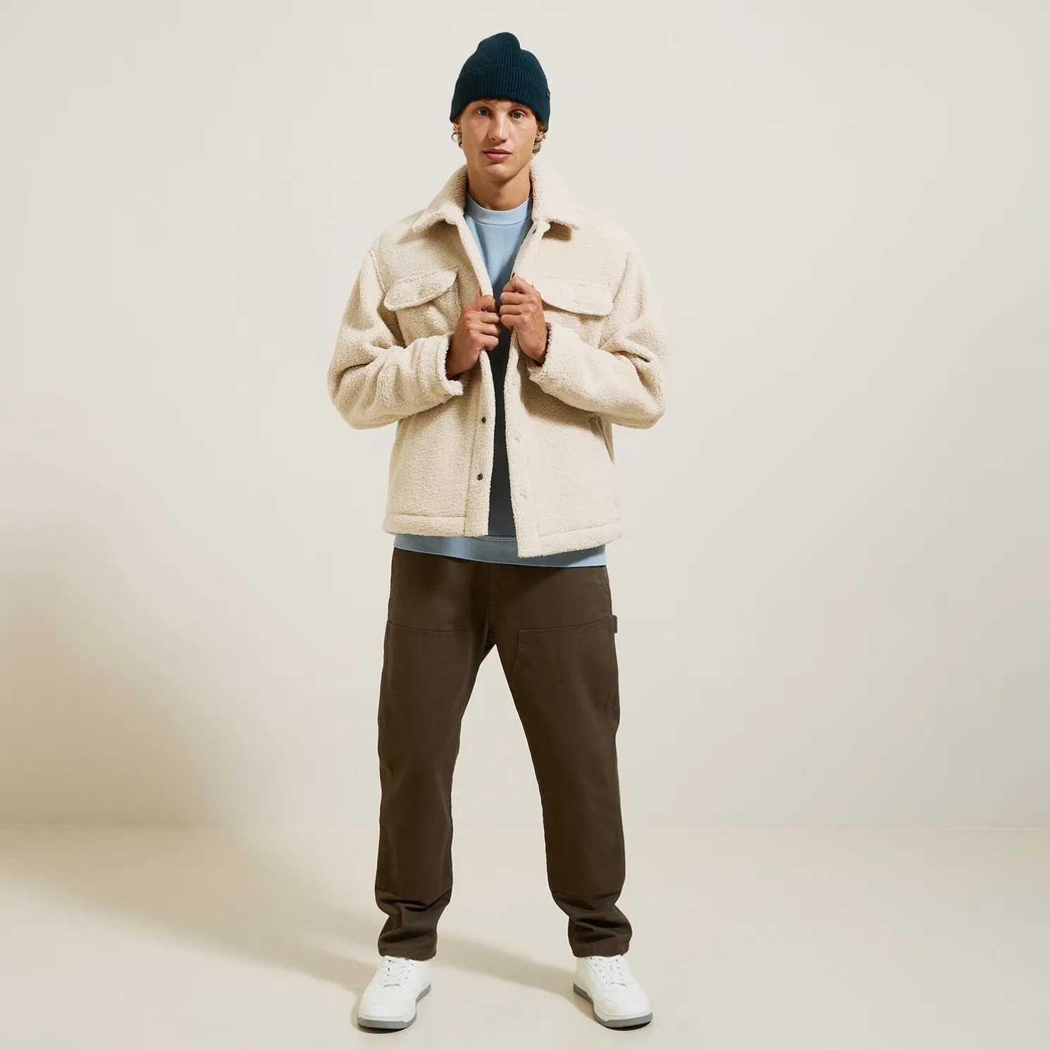 T-shirt met print in molton