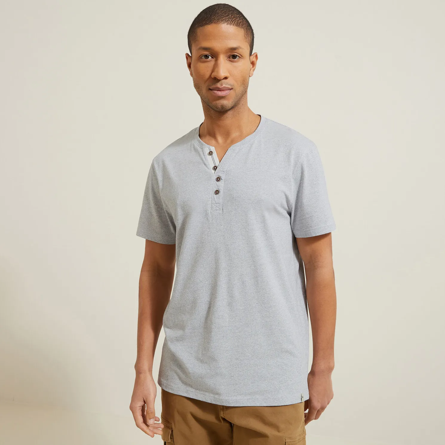 Tunesisch T-shirt in fantasiestof