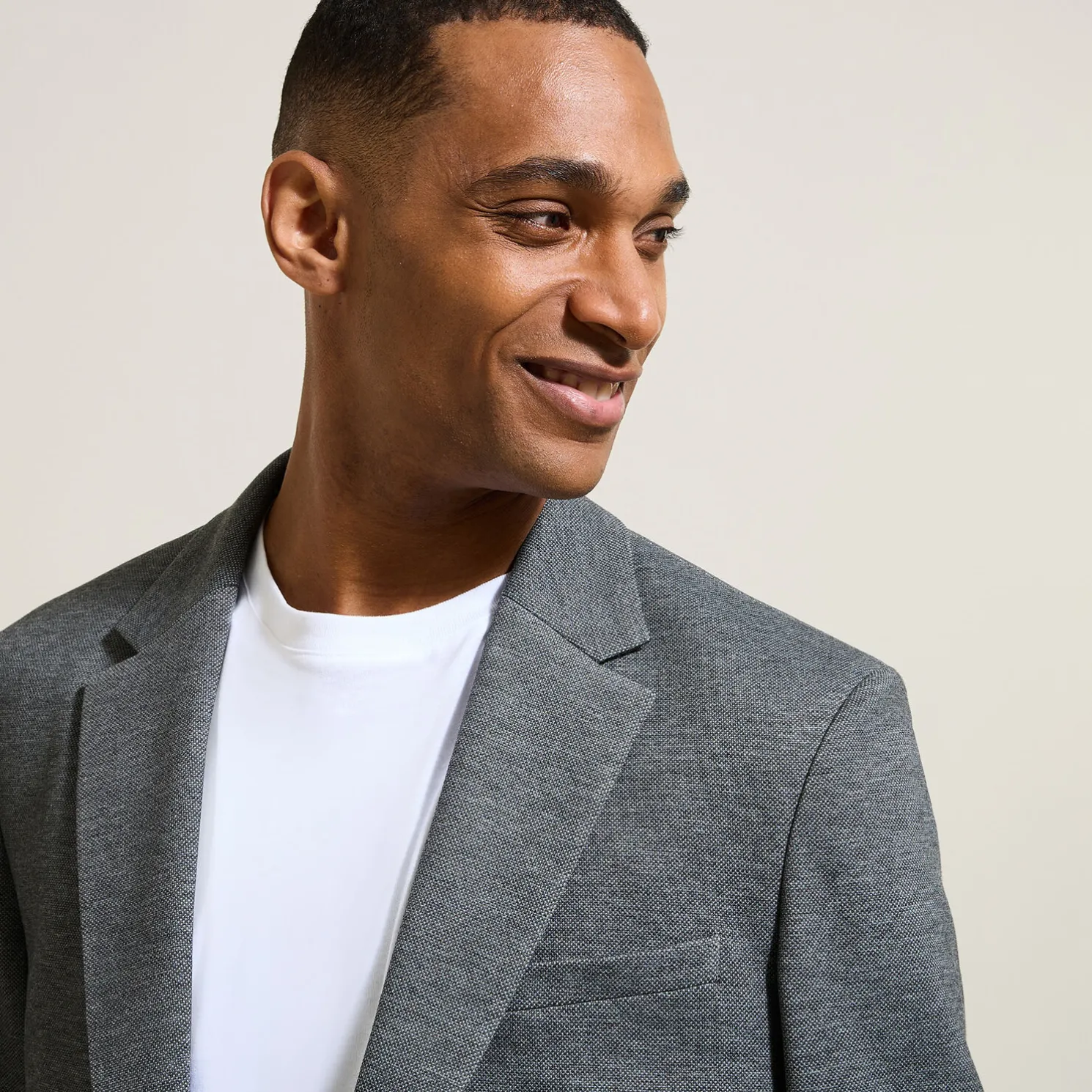 Tweekleurig blazervest