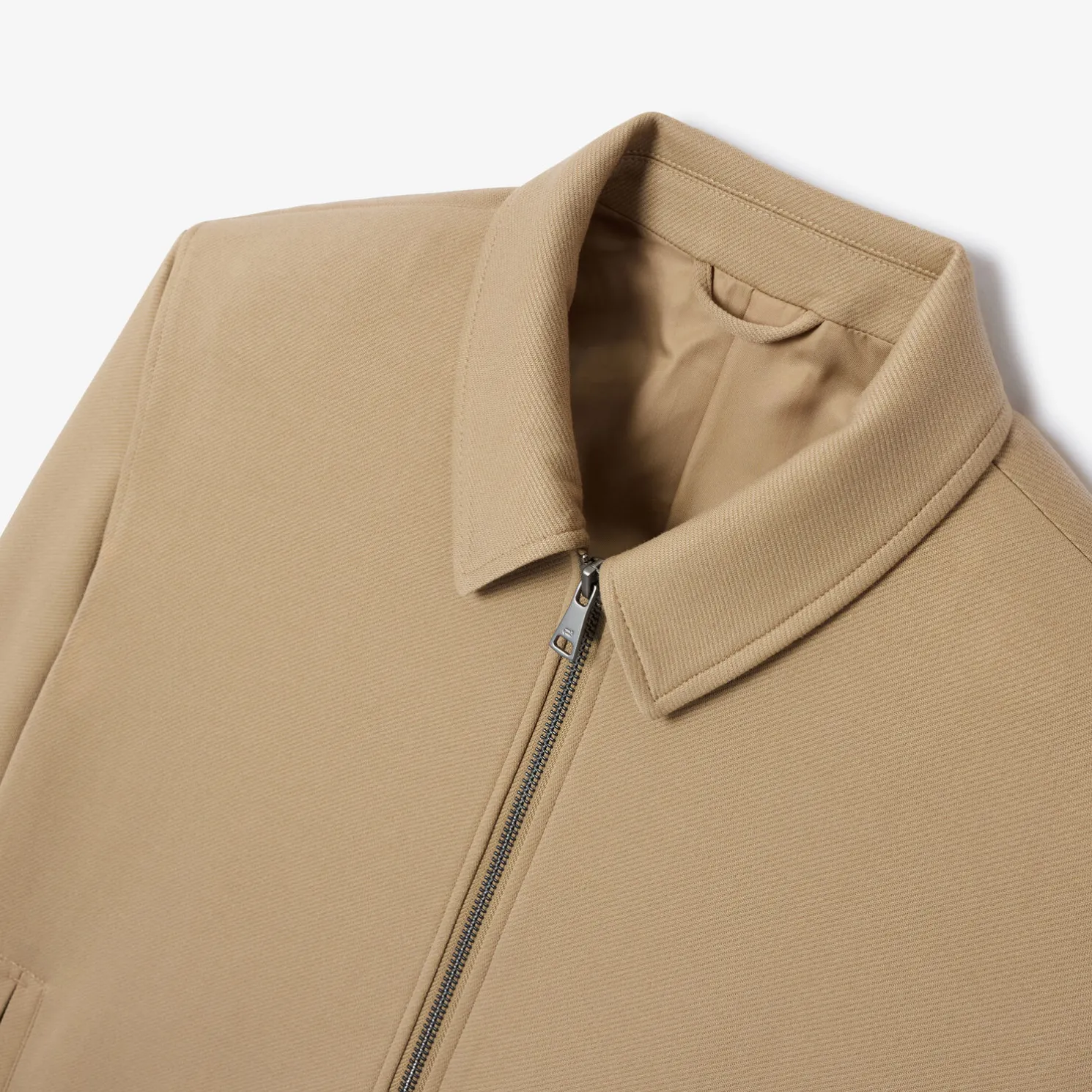 Vest hemdskraag met rits