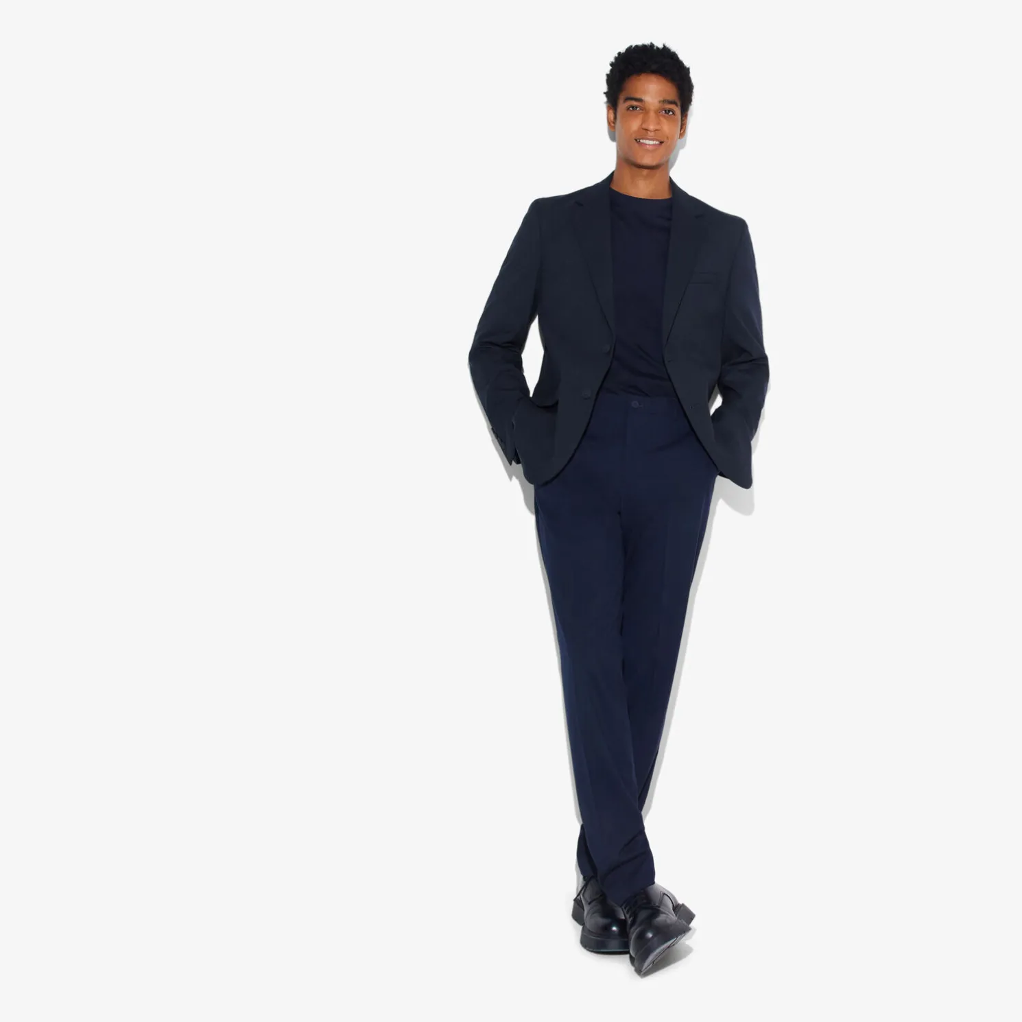 Veste de Costume Bleu foncé