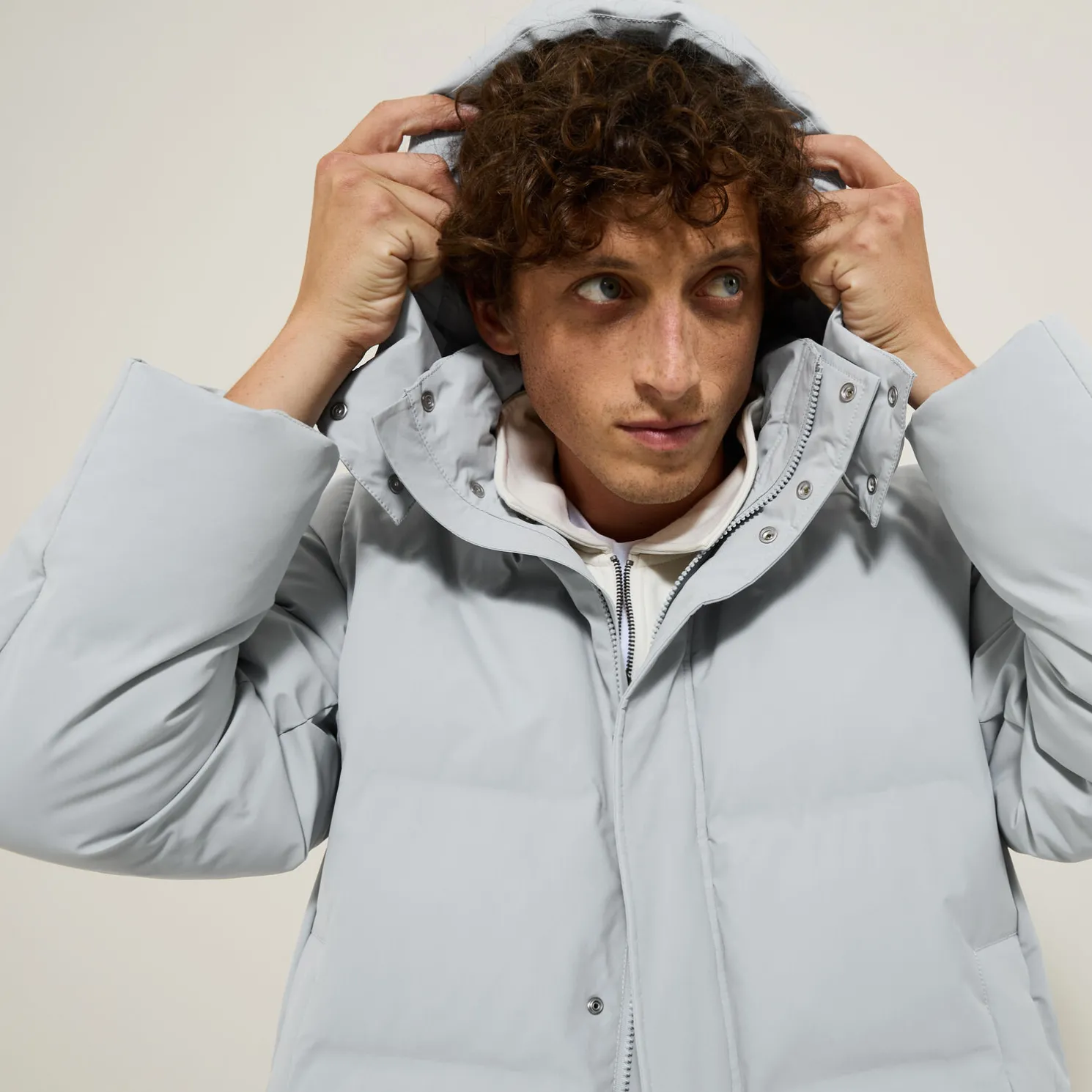 Waterafstotende gewatteerde jas